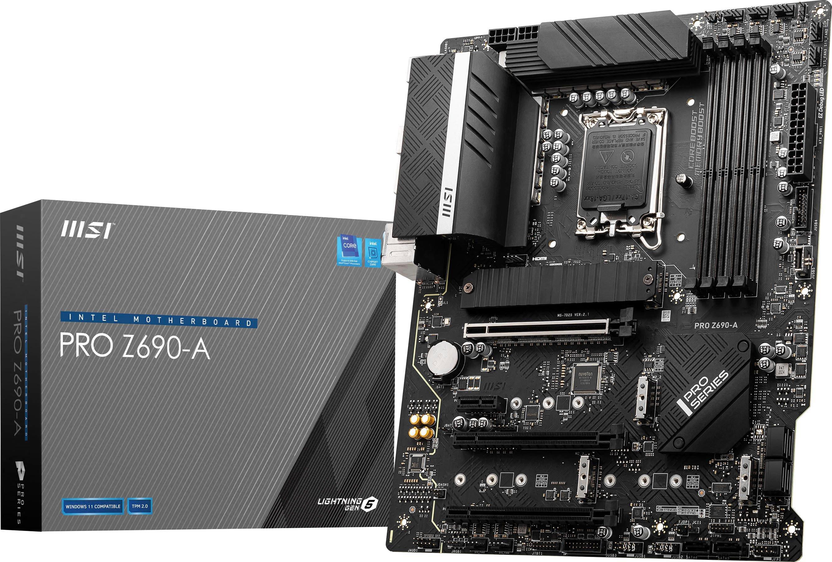 MSI PRO Z690-A DDR5　I9-12900KF　セット MSI-PRO-Z690-A-DDR5-LGA-1700-