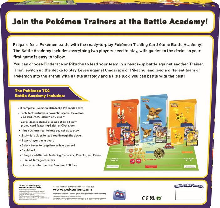 pokemon trading card game battle academy board game : Toys & Games Pokemon TCG: Battle Academy -
