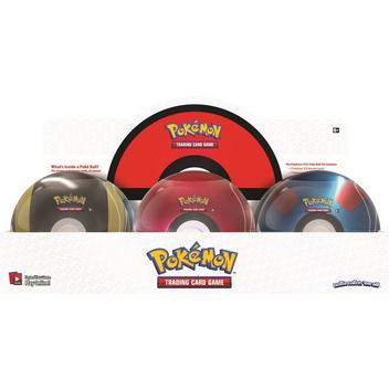 Pokemon Poke Ball Tin Trading Card Game (Assortment)