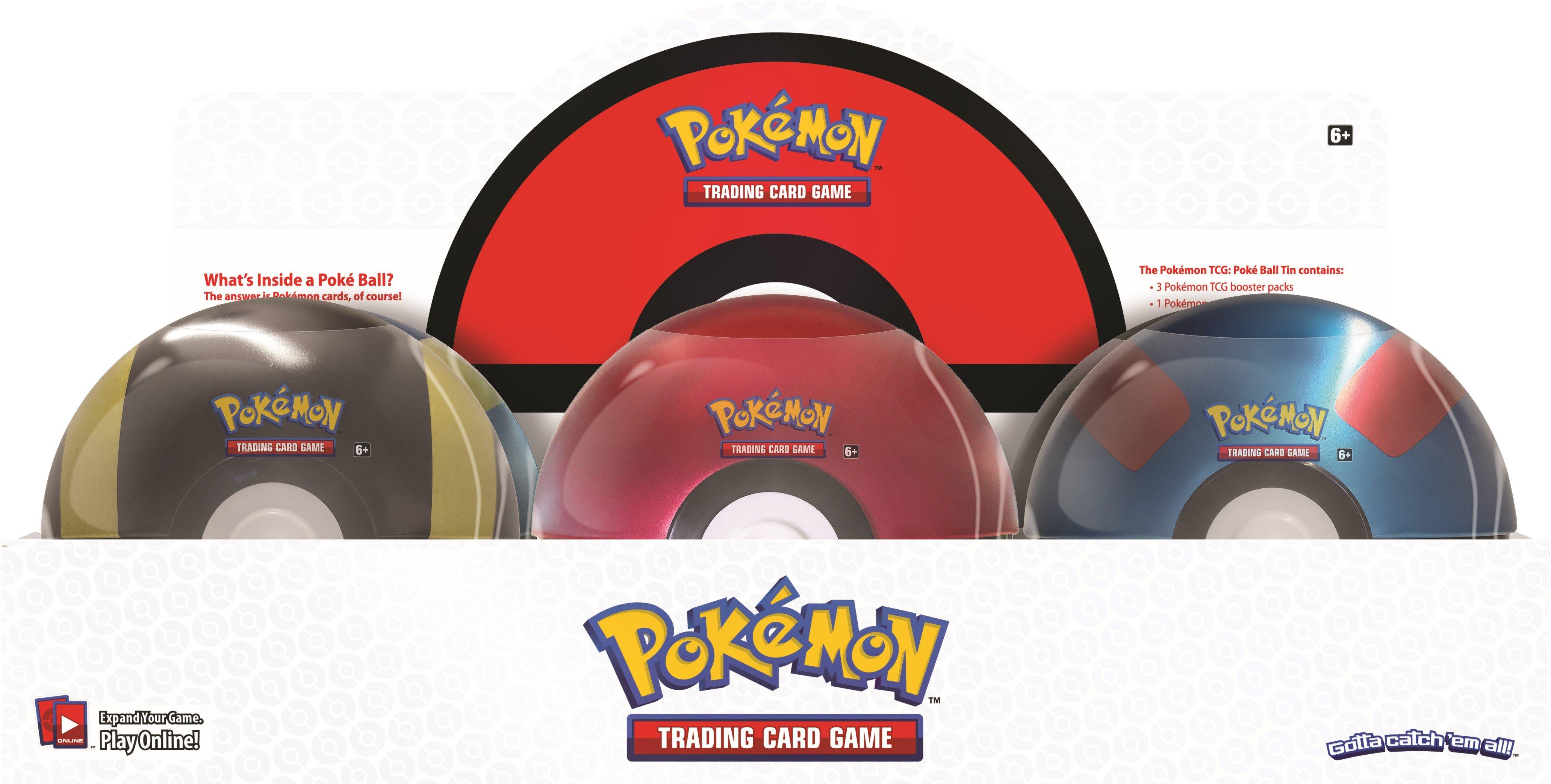 Amazon.com: Pokémon TCG: Pokémon GO Poké Ball Tin : Toys & Games