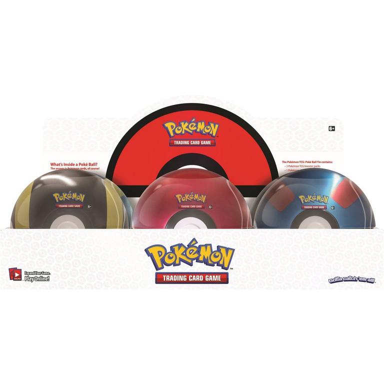 Pokemon Poke Ball Tin: Trading Card Game (Styles May Vary