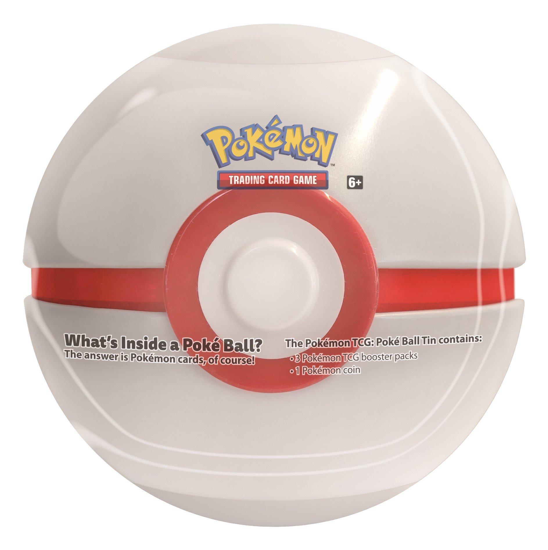 Pokemon Poke Ball Tin: Trading Card Game (Styles May Vary