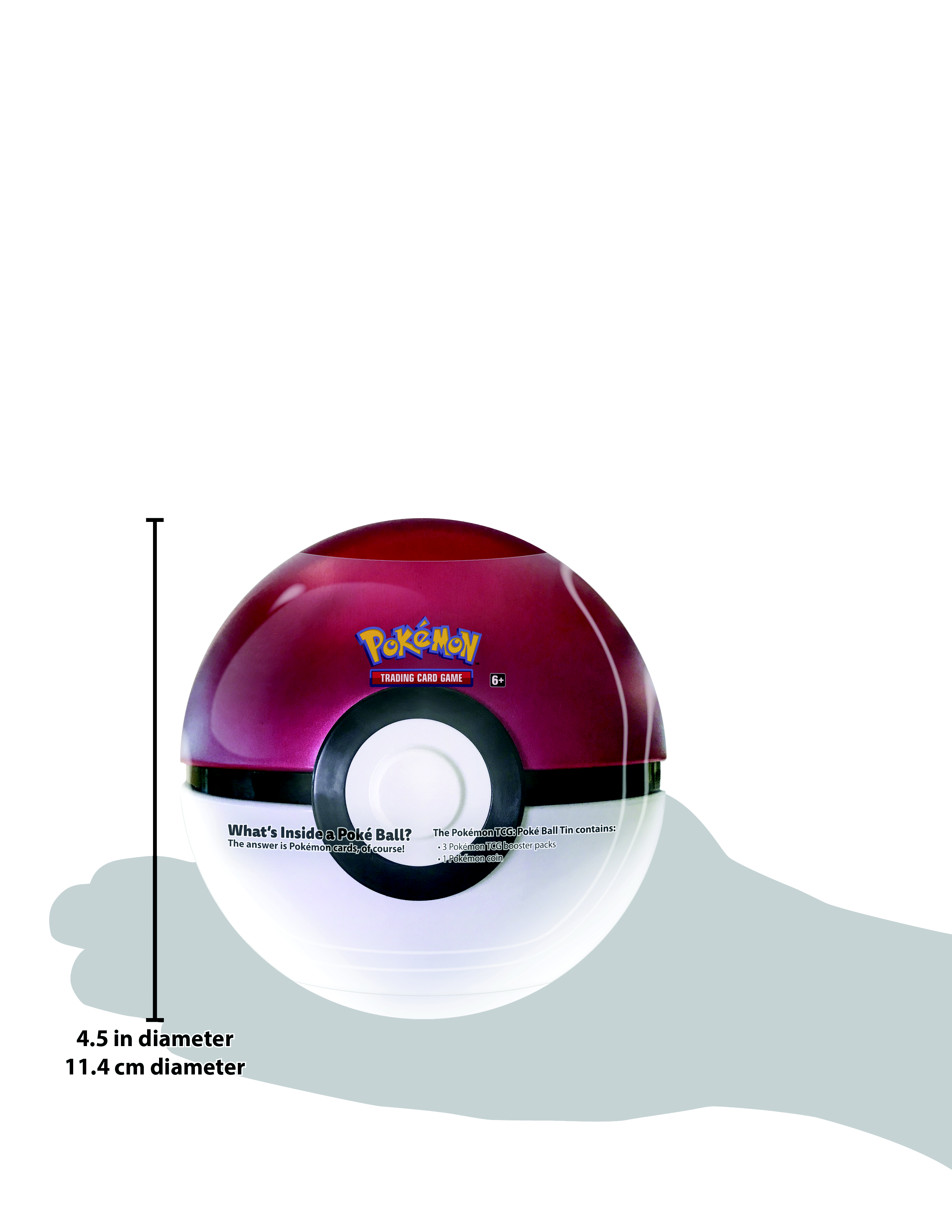 Pokemon Poke Ball Tin: Trading Card Game (Styles May Vary