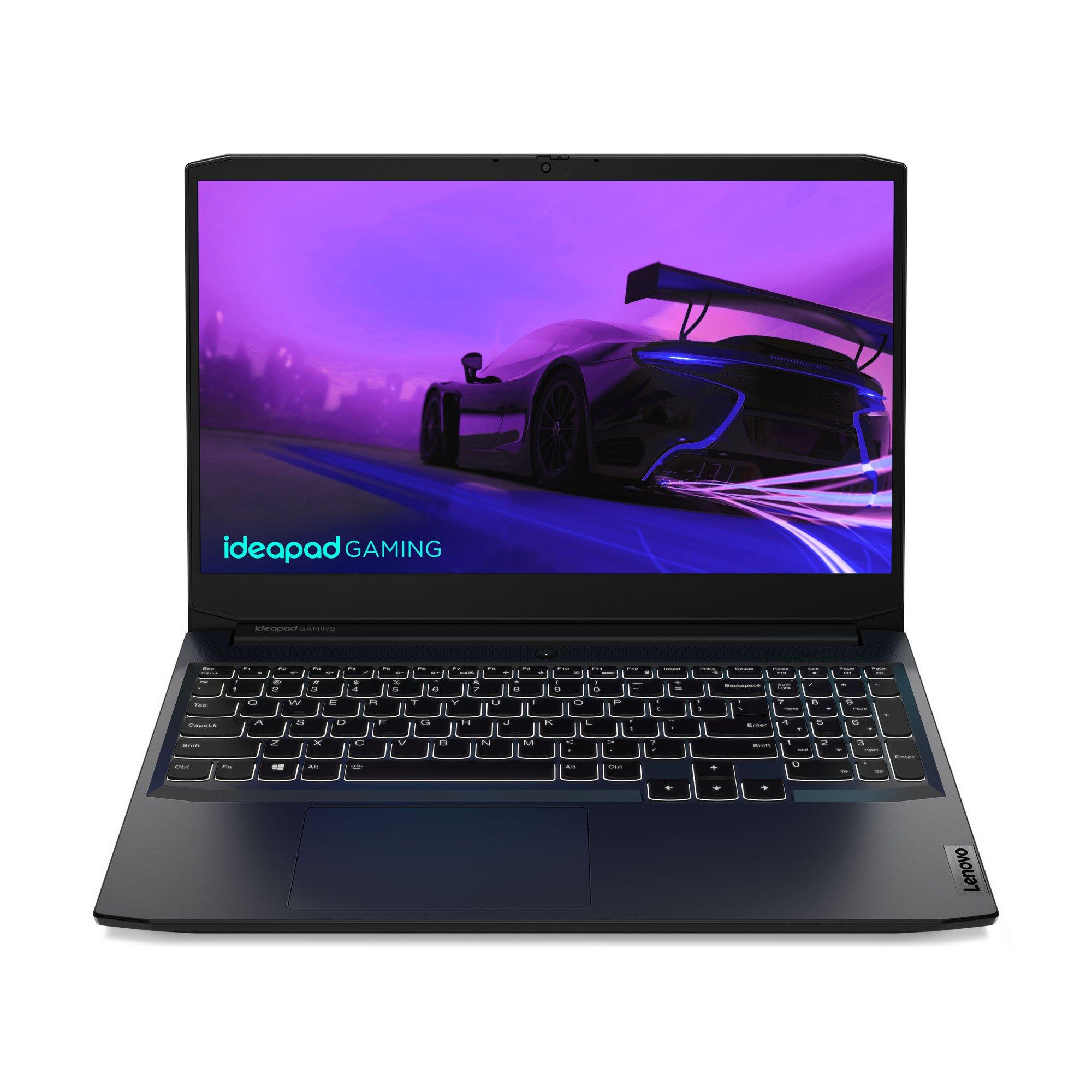 Lenovo IdeaPad 3i 15.6-in Gaming Laptop Intel Core i5-11300H NVIDIA GeForce GTX 1650 8GB RAM 256GB SSD 82K100LNUS