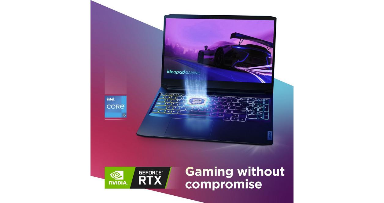 Lenovo IdeaPad 3i 15.6-in Gaming Laptop Intel Core i5-11300H