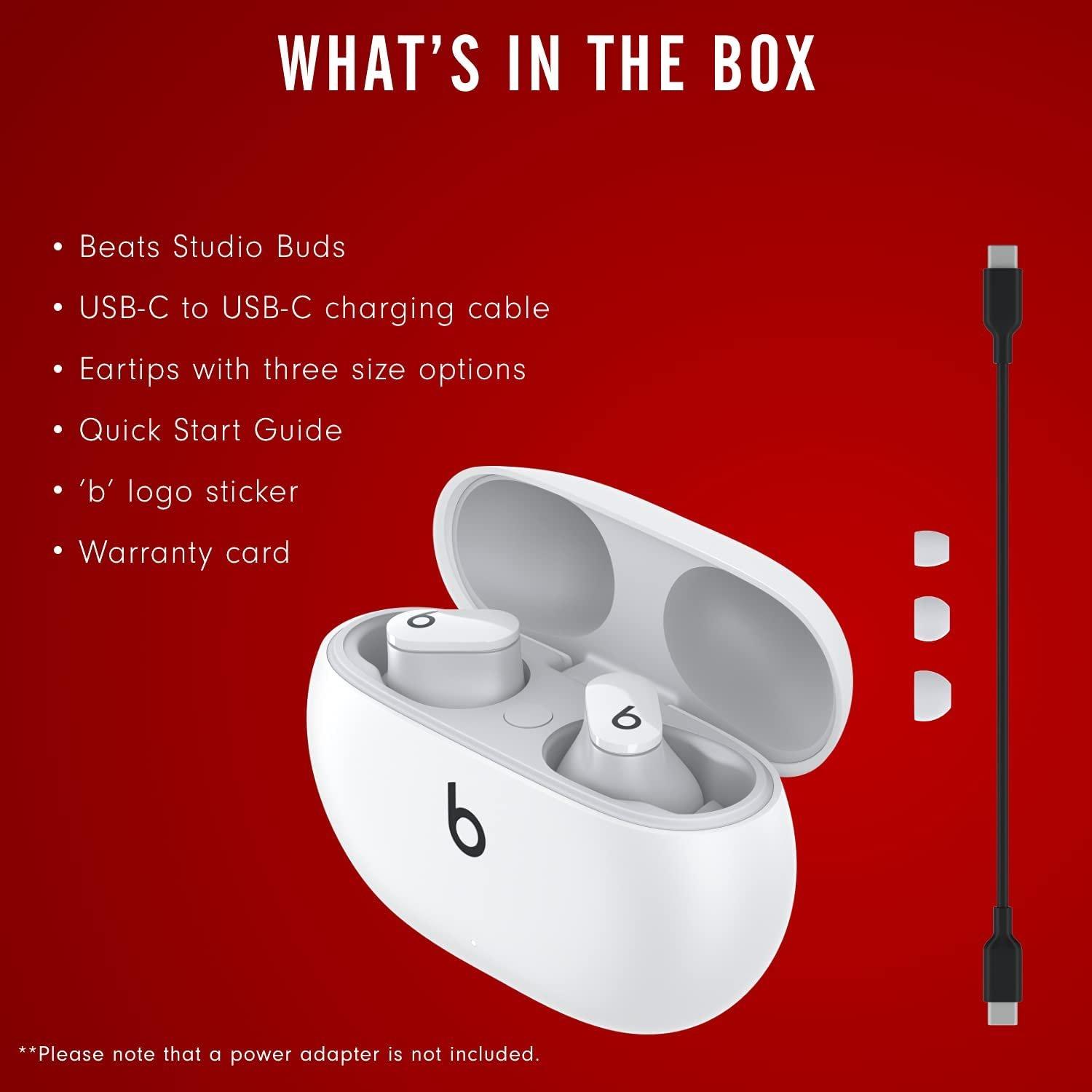 Beats by Dr Dre STUDIO BUDS WHITE