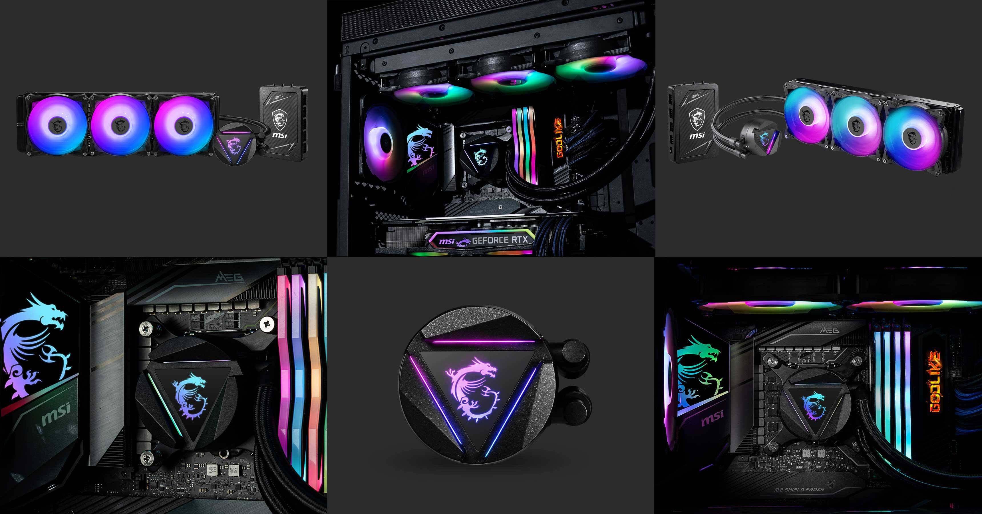MSI MAG CoreLiquid 360R V2 Tri Fans 120-mm | Hamilton Place