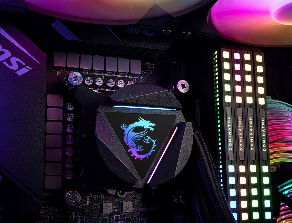 MSI MAG CoreLiquid 240R V2 Dual Fans 120-mm