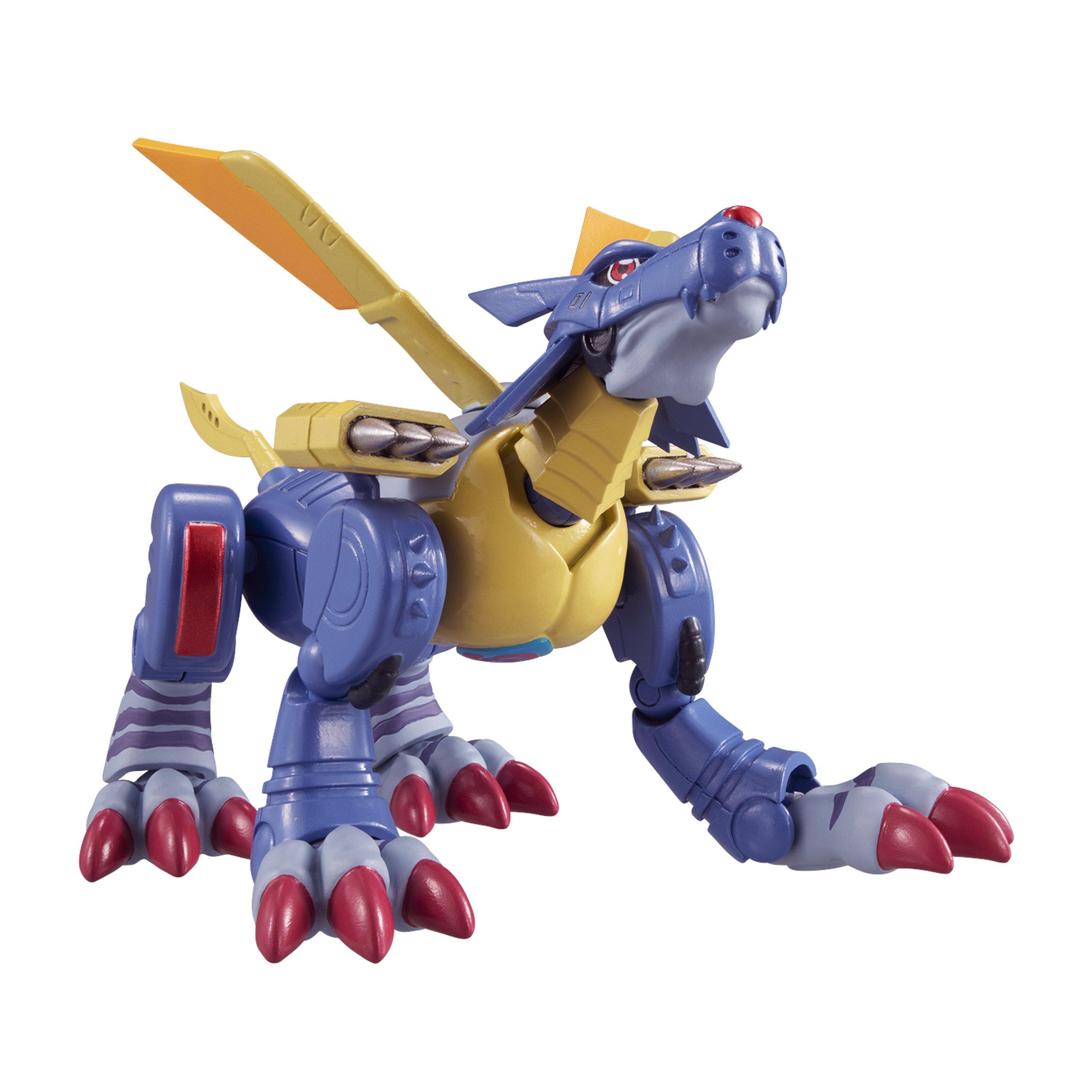 Bandai Digimon Adventure Metal Garurumon SHODO 3.5in Action Figure