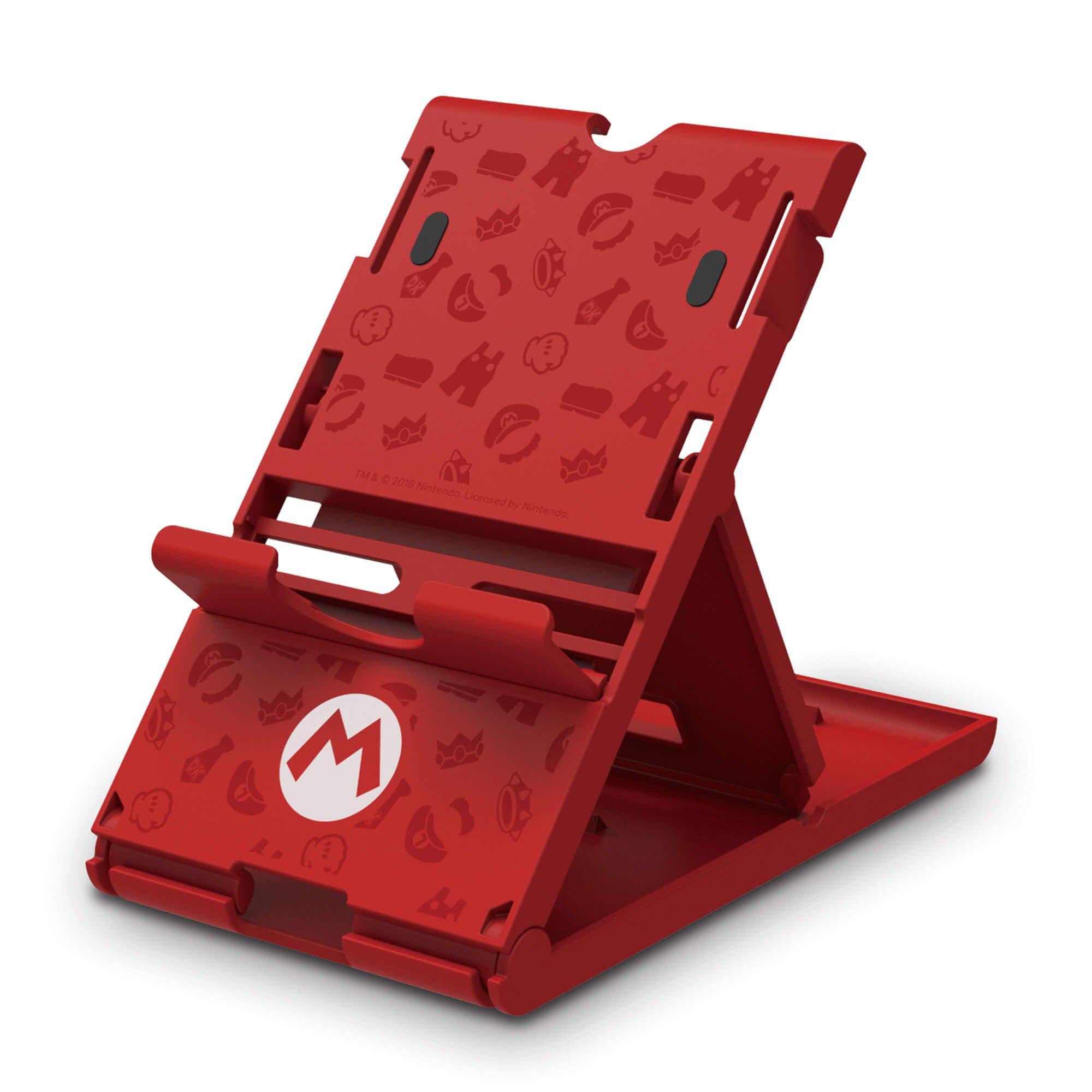 list item 1 of 5 HORI PlayStand for Nintendo Switch Red Mario Edition