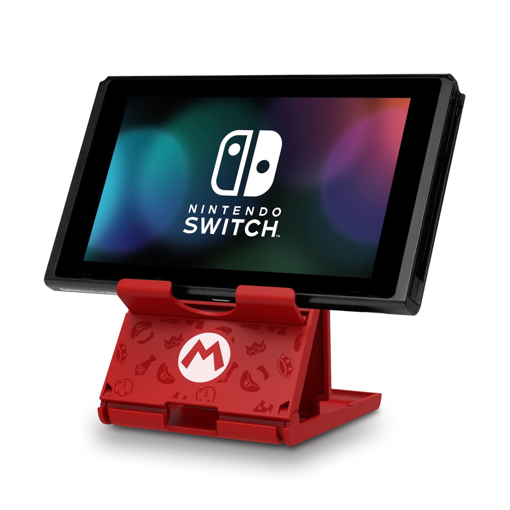 list item 3 of 5 HORI PlayStand for Nintendo Switch Red Mario Edition