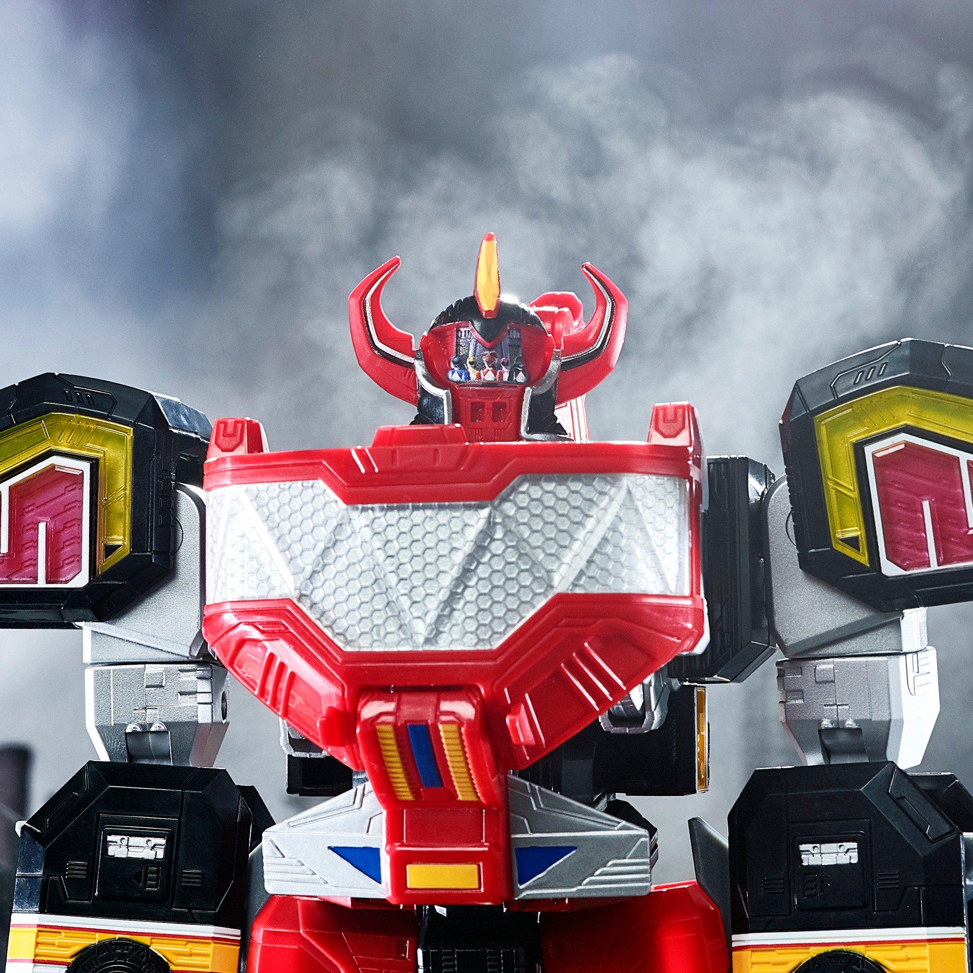 list item 12 of 16 Hasbro Mighty Morphin Power Rangers Zord Ascension Project Dino Megazord Action Figure