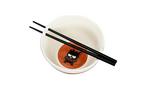 Bioworld Merchandising Hello Kitty Badtz-Maru Ramen Bowl with Chopsticks