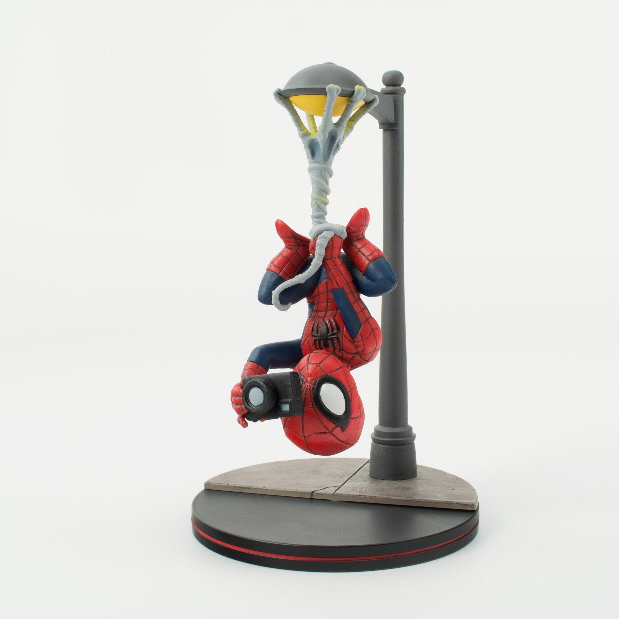 list item 1 of 8 QMx Spider-Man Spider Cam 5-in Statue