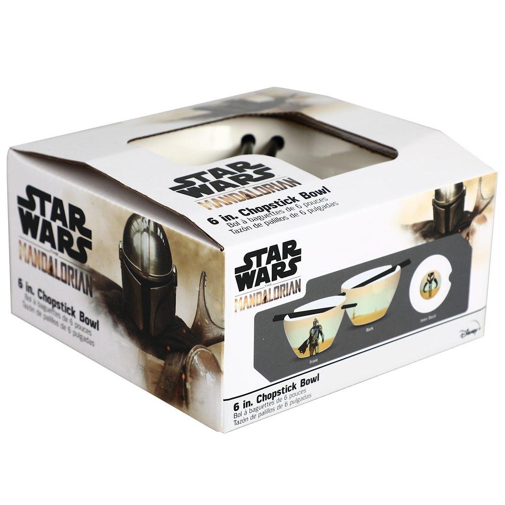 Star Wars The Mandalorian Ramen Bowl with Chopsticks