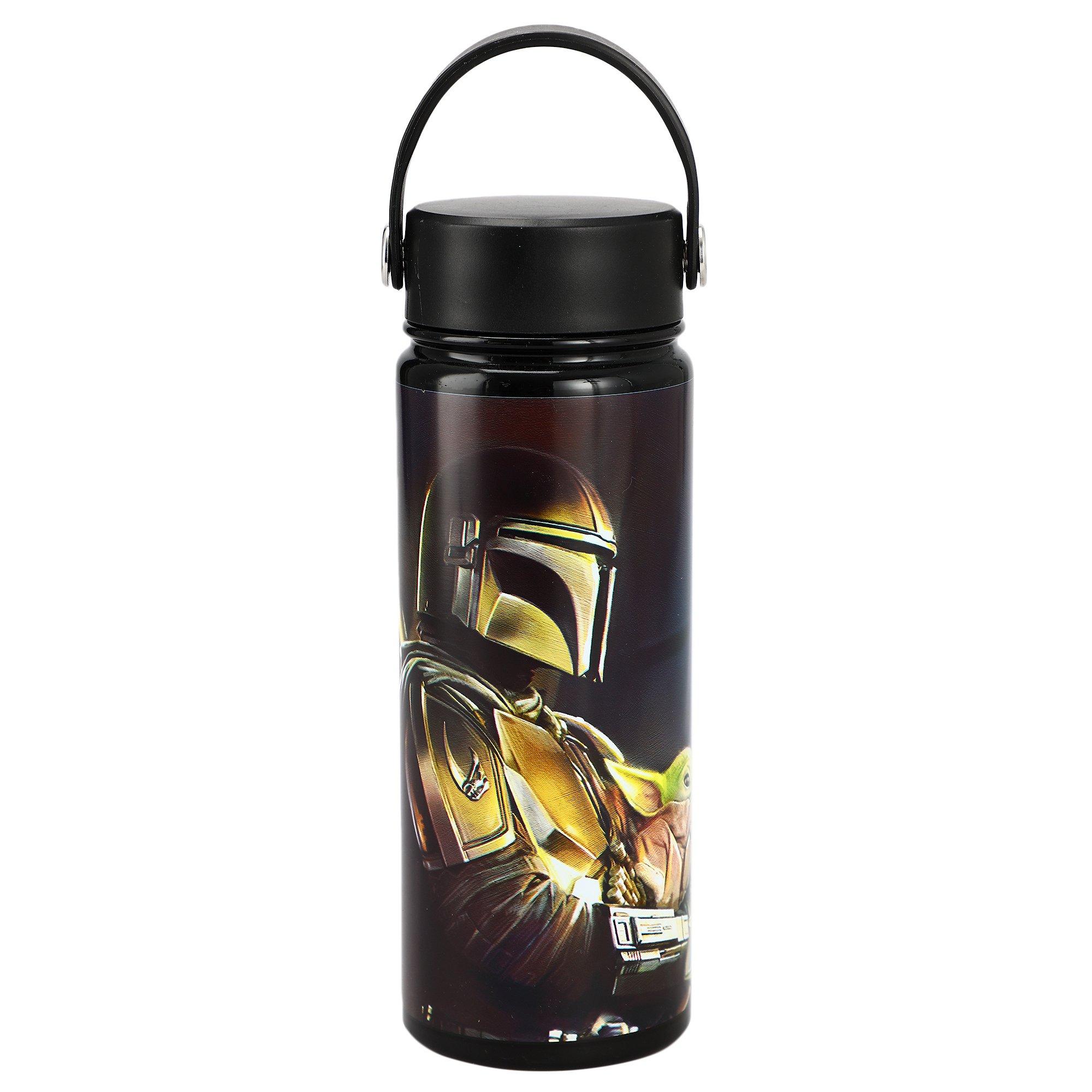 Star Wars The Mandalorian Grogu Flip-Top Water Bottle