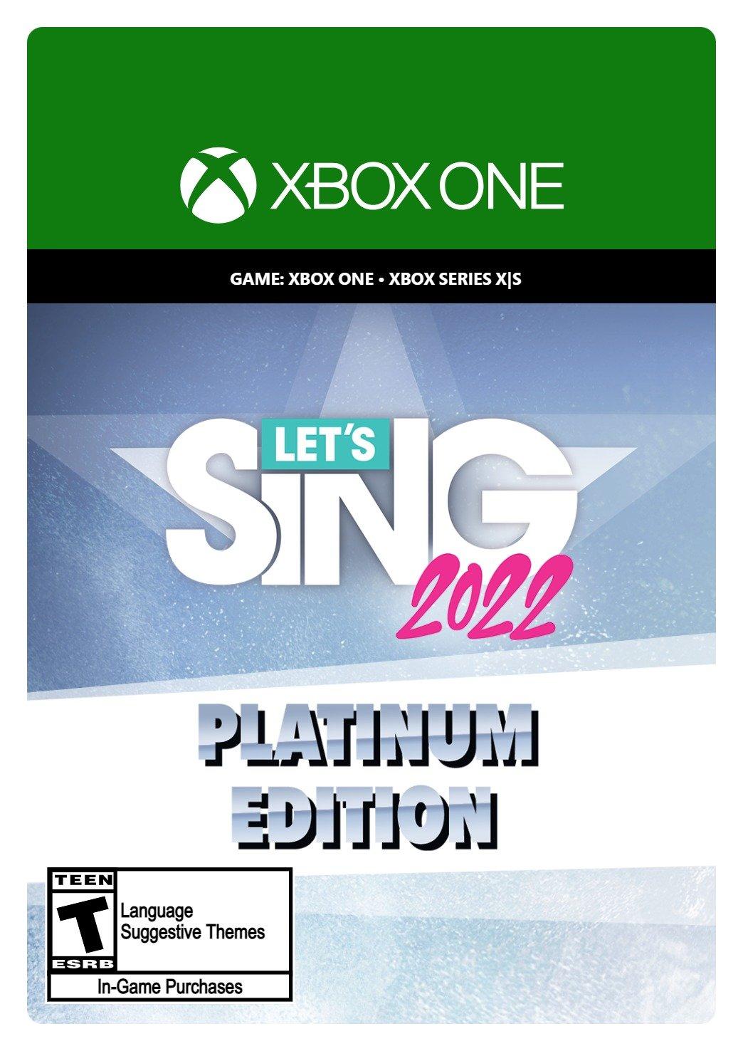 Xbox one hot sale singing games