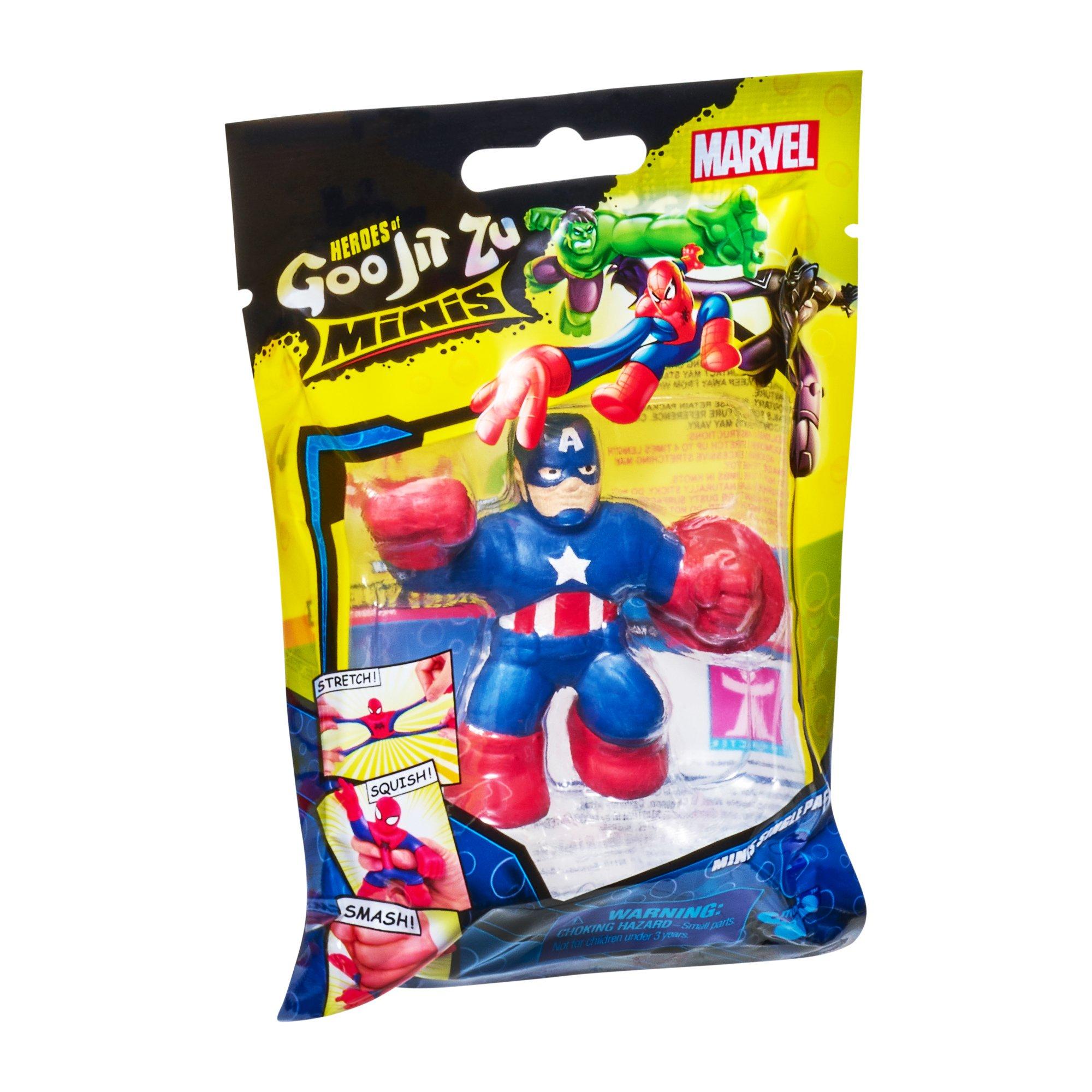 Heroes of Goo Jit Zu Minis Sonic 6 Pack - Collectible Stretchy Minis, 6  Stretchy Sonic Characters