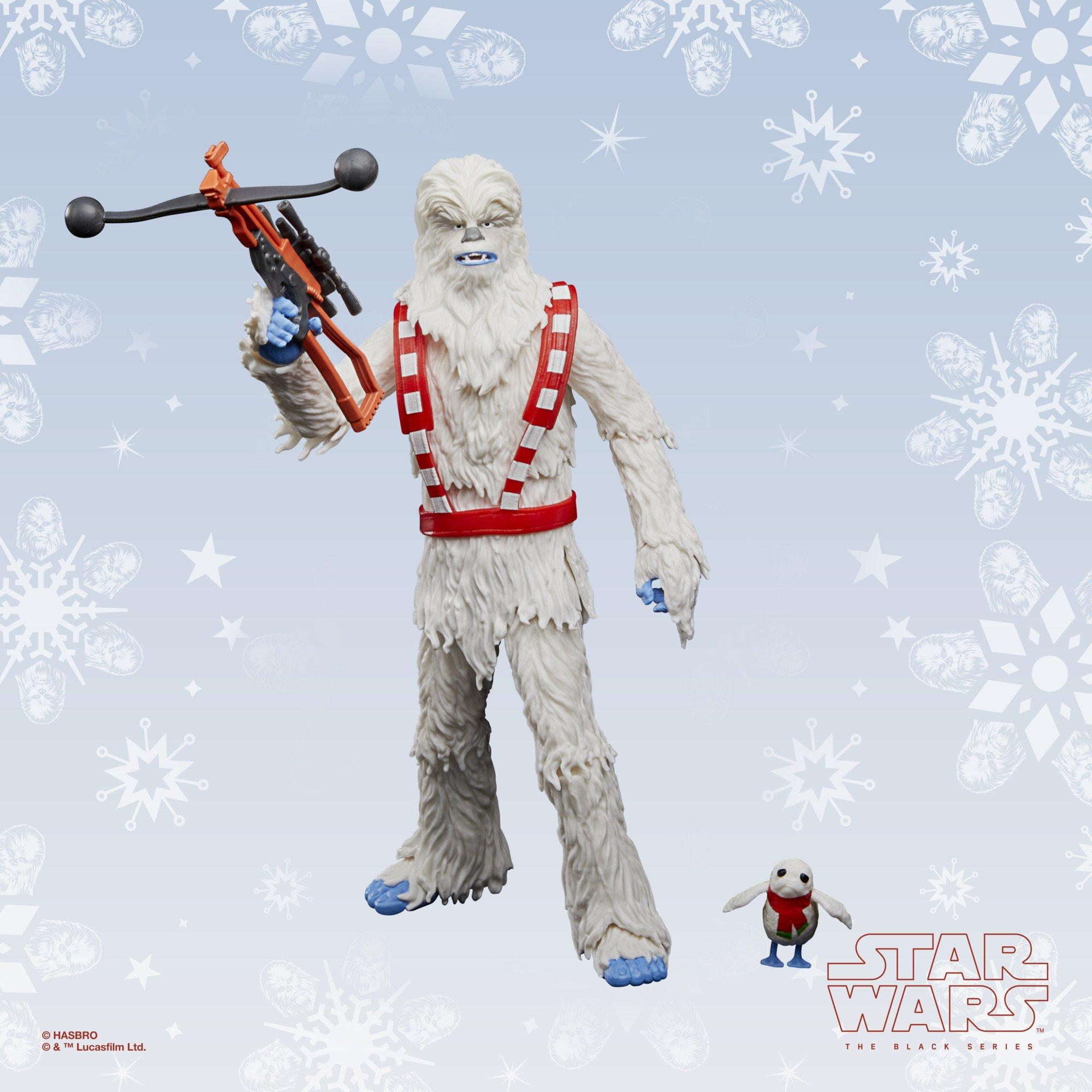 Hasbro Star Wars: The Black Series Holiday Edition Wookie 6-in Action ...