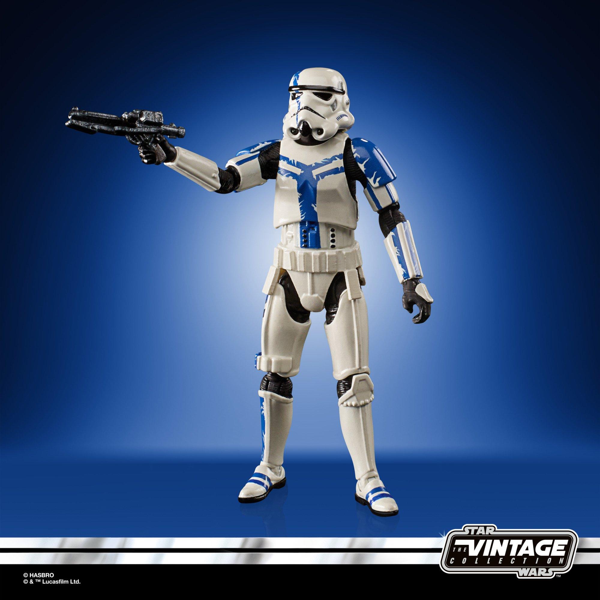 list item 3 of 4 Hasbro Star Wars: The Vintage Collection The Force Unleashed Stormtrooper Commander 3.75-in Action Figure