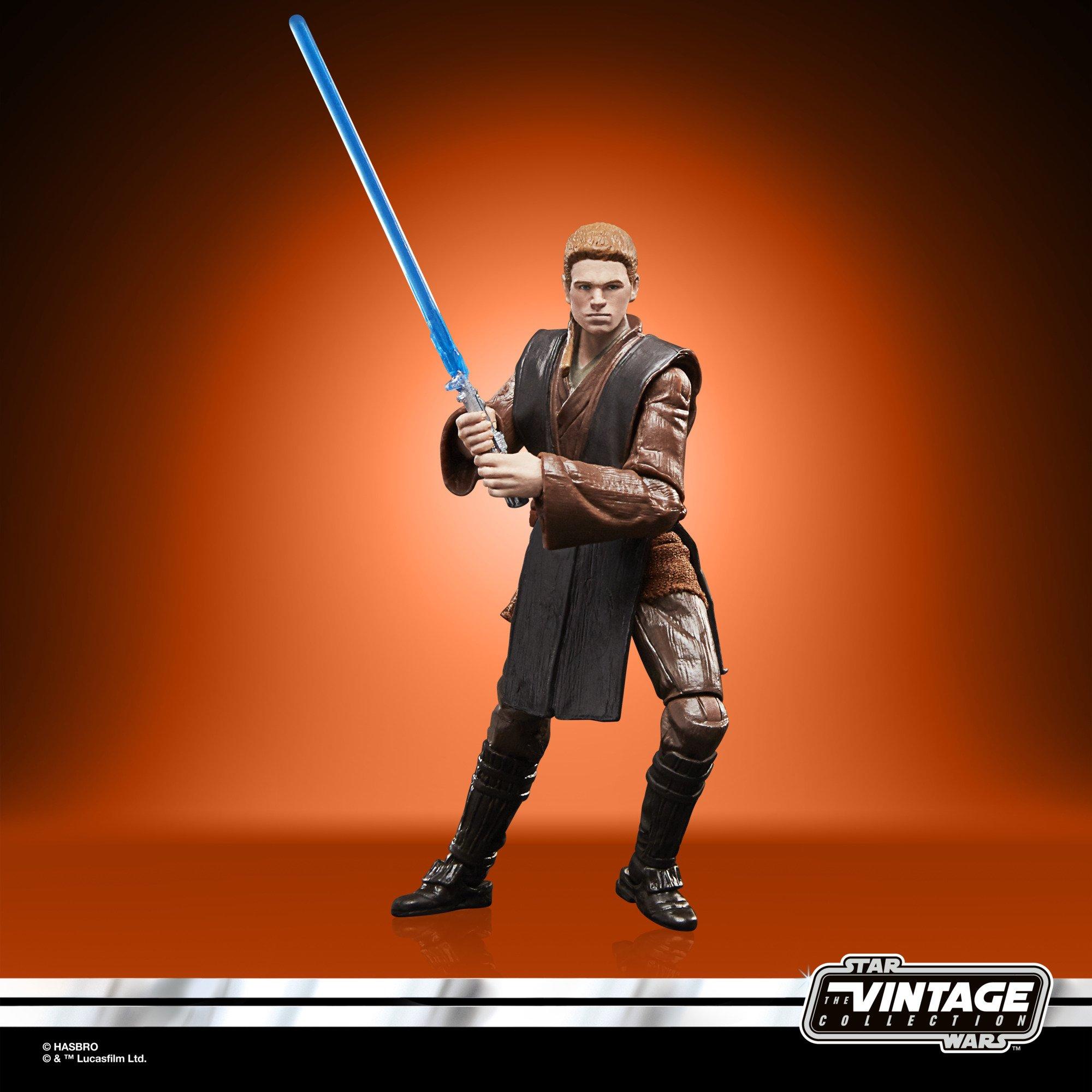 list item 8 of 14 Hasbro Star Wars: The Vintage Collection Attack of the Clone Wars Anakin Skywalker (Padawan) 3.75-in Action Figure