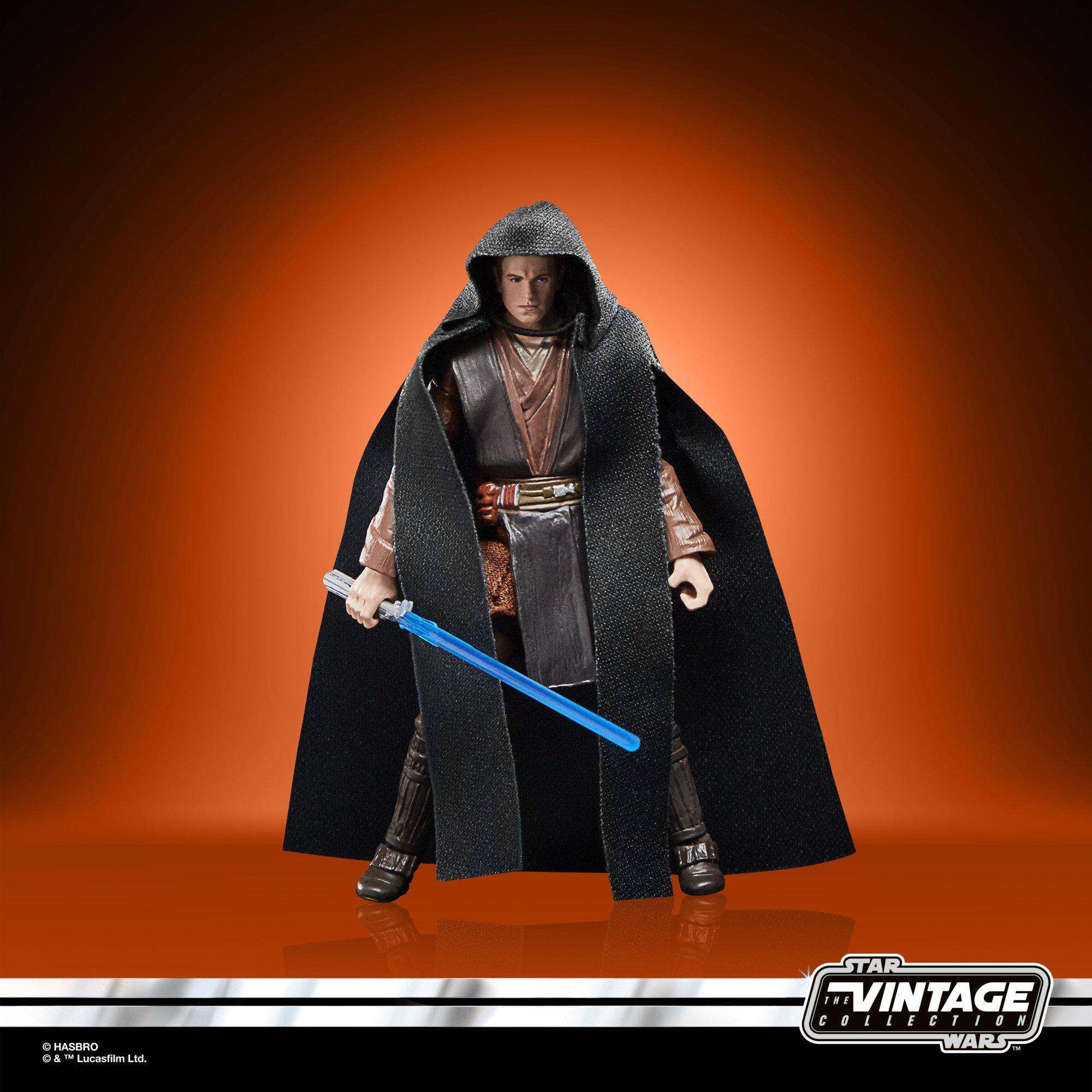 list item 10 of 14 Hasbro Star Wars: The Vintage Collection Attack of the Clone Wars Anakin Skywalker (Padawan) 3.75-in Action Figure