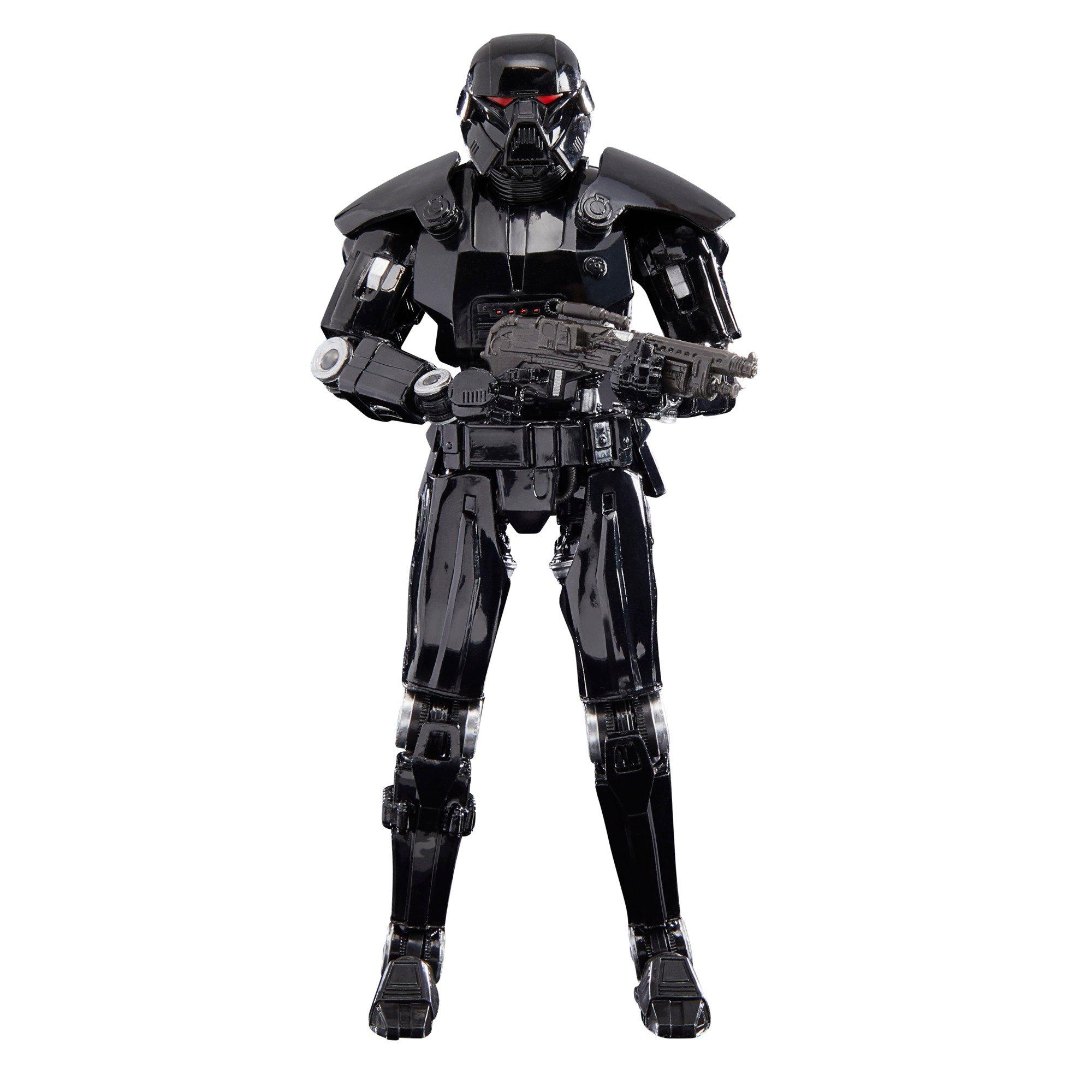 Hasbro Star Wars: The Mandalorian Black Series Deluxe Dark Trooper 6-in Action Figure