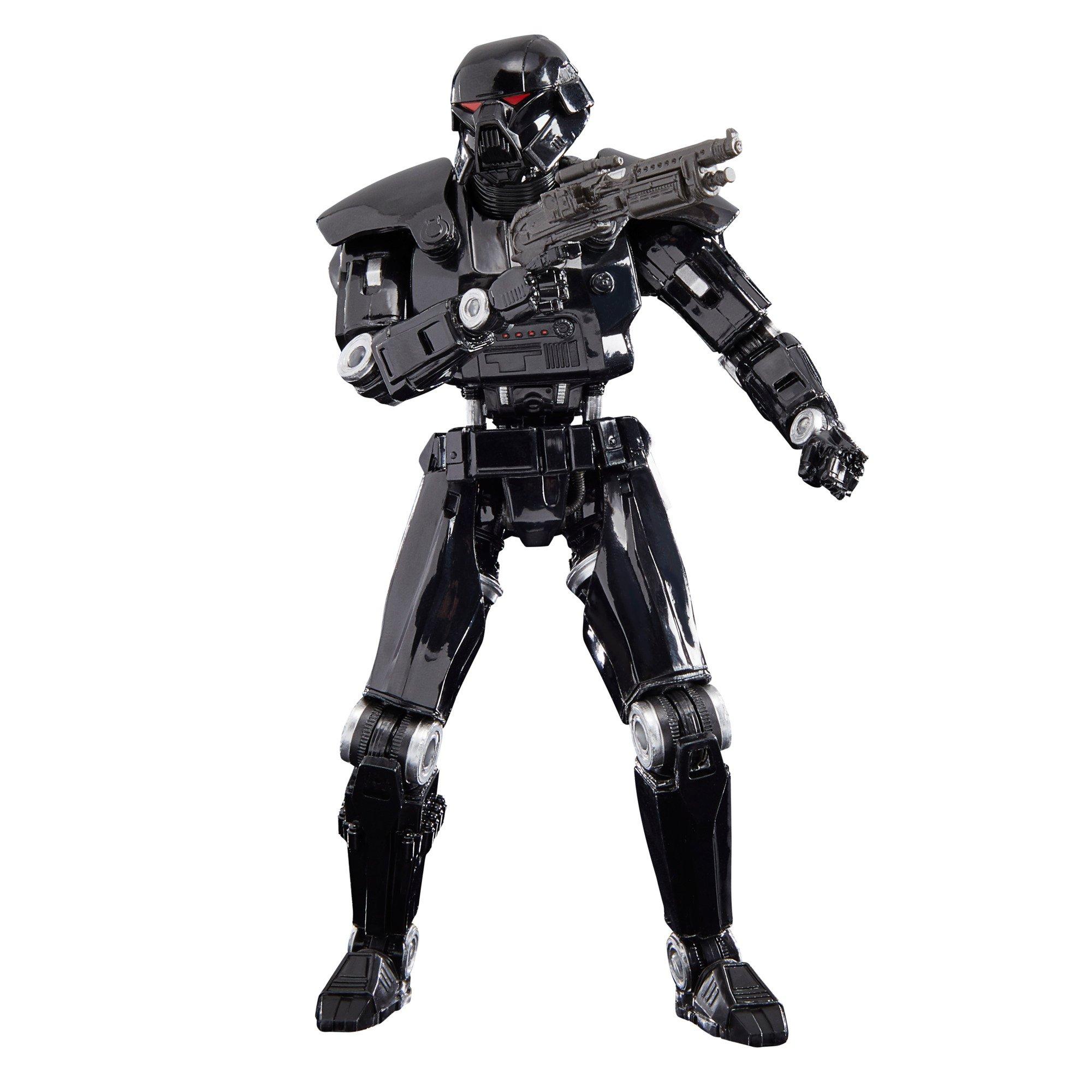 Hasbro Star Wars: The Mandalorian Black Series Deluxe Dark Trooper 6-in Action Figure