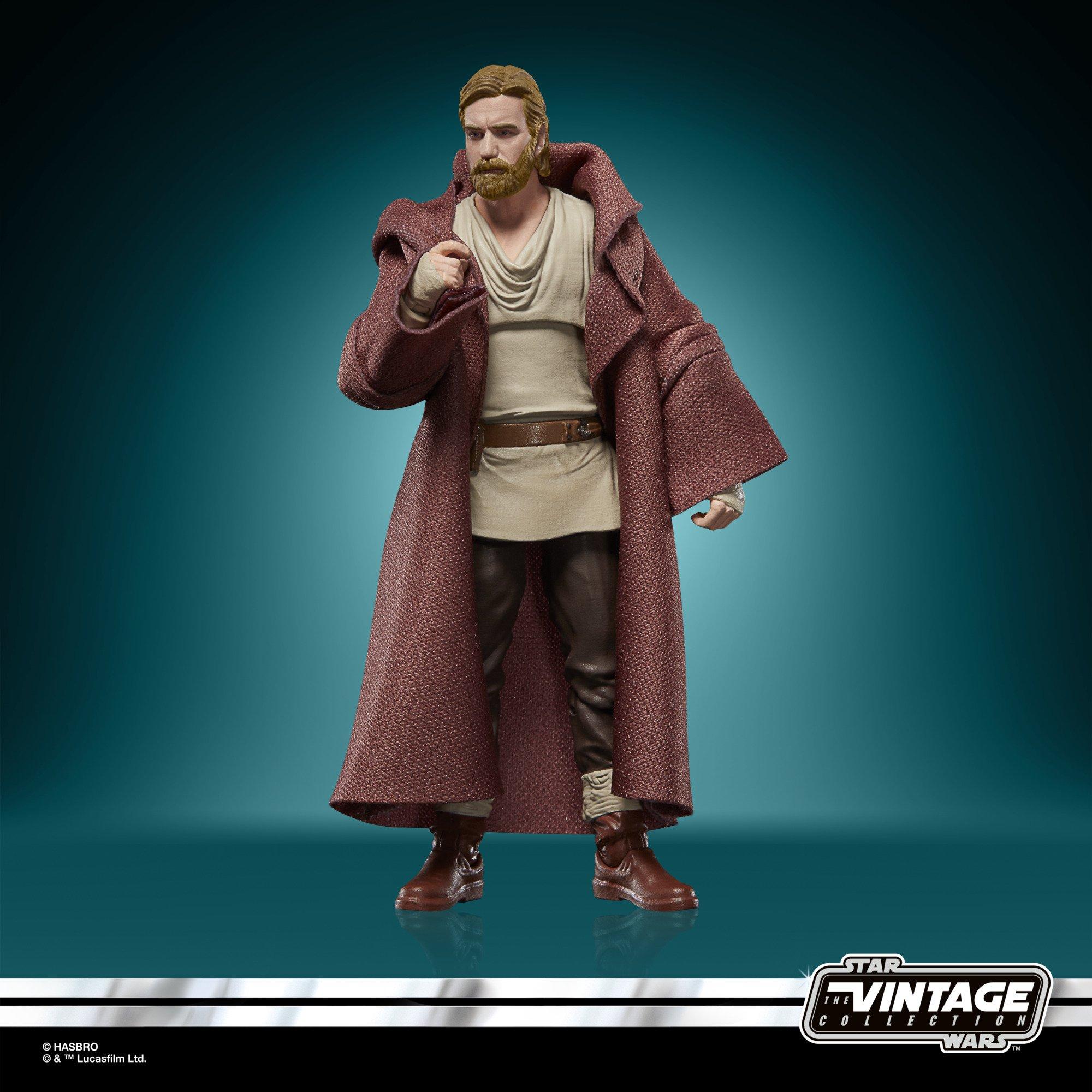Hasbro Star Wars: The Vintage Collection Obi-Wan Kenobi - Obi-Wan Kenobi (Wandering Jedi) 3.75-in Action Figure
