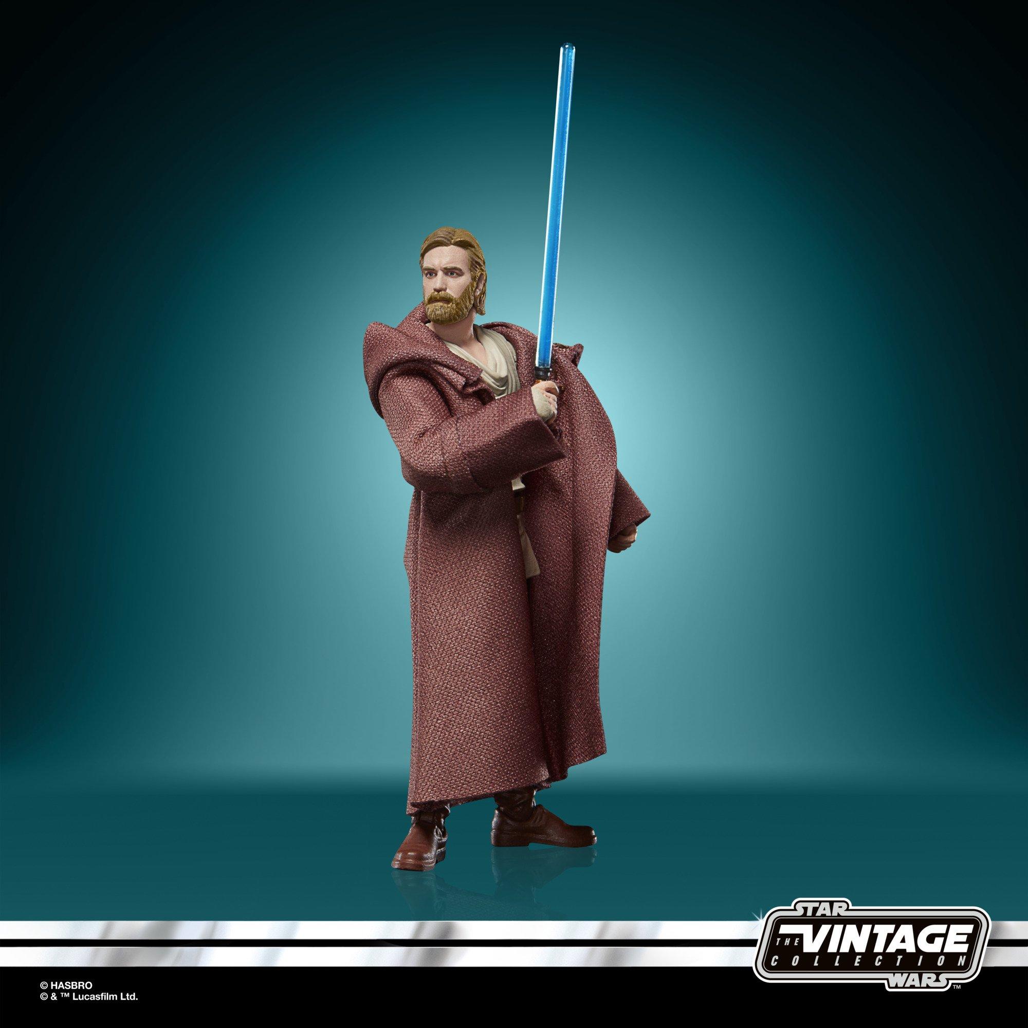 Hasbro Star Wars: The Vintage Collection Obi-Wan Kenobi - Obi-Wan Kenobi (Wandering Jedi) 3.75-in Action Figure