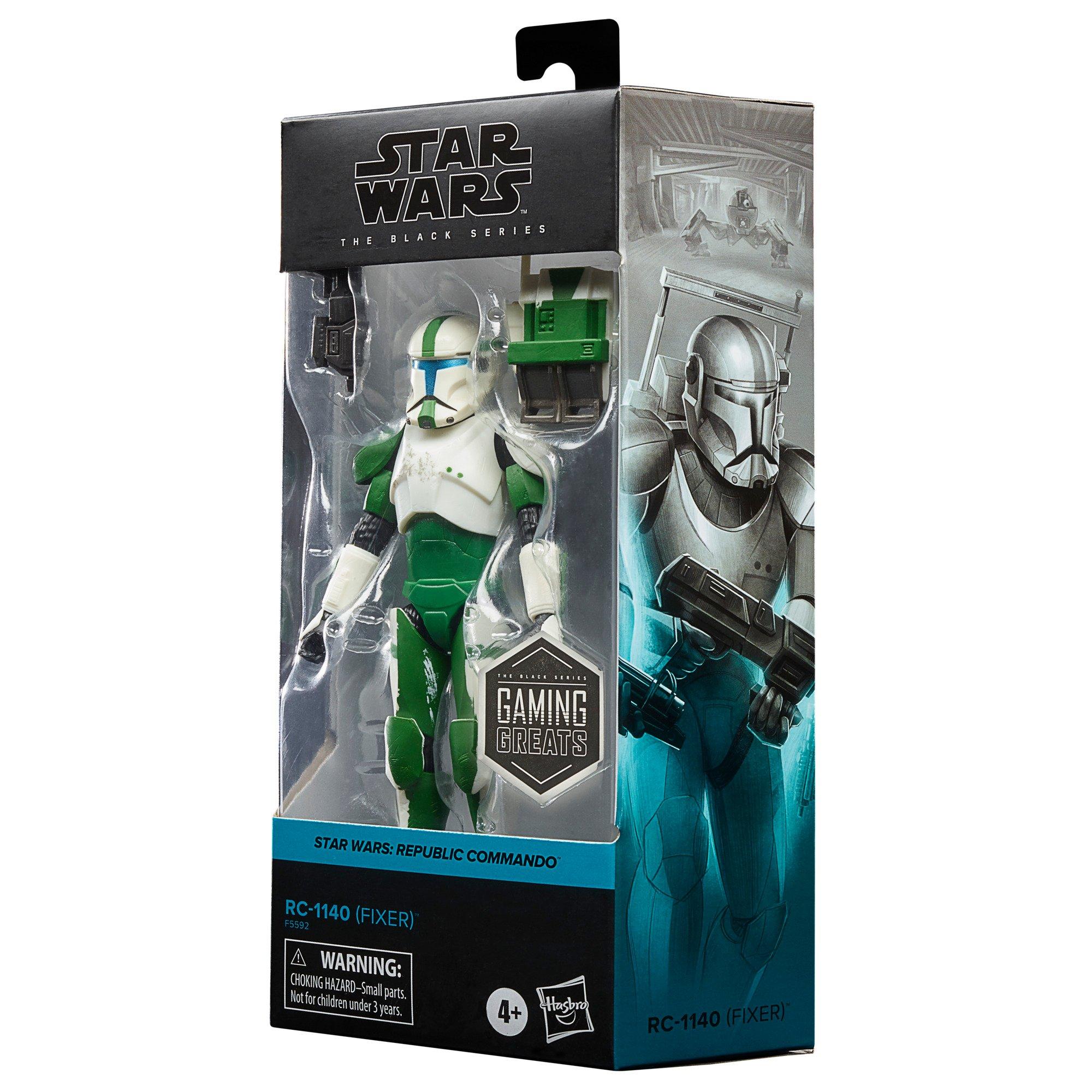 Hasbro Star Wars Republic Commando RC1140 (Fixer) The Black Series Gaming Greats 6in Action