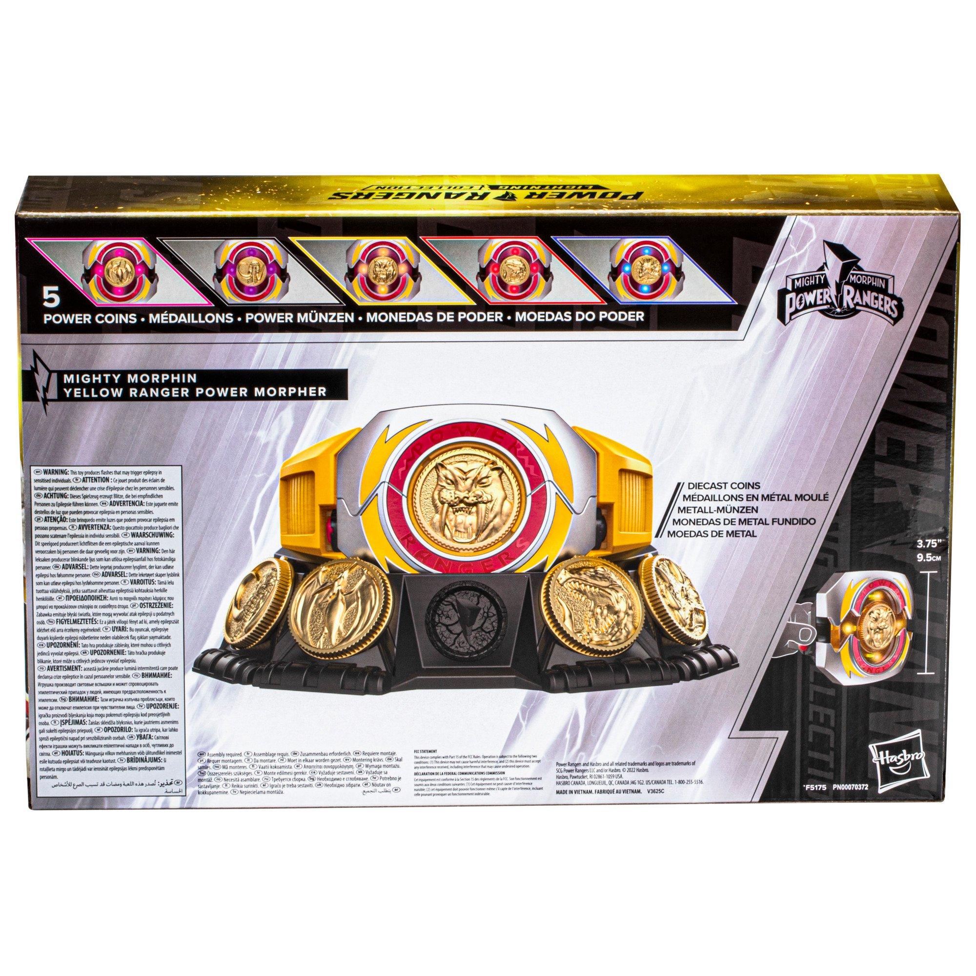 list item 14 of 14 Hasbro Power Rangers Lightning Collection Mighty Morphin Yellow Ranger Power Morpher GameStop Exclusive