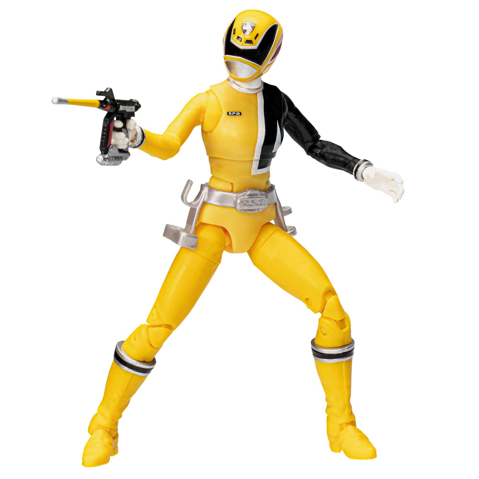Hasbro Power Rangers Lightning Collection  S.P.D. Yellow Ranger 6-in Action Figure