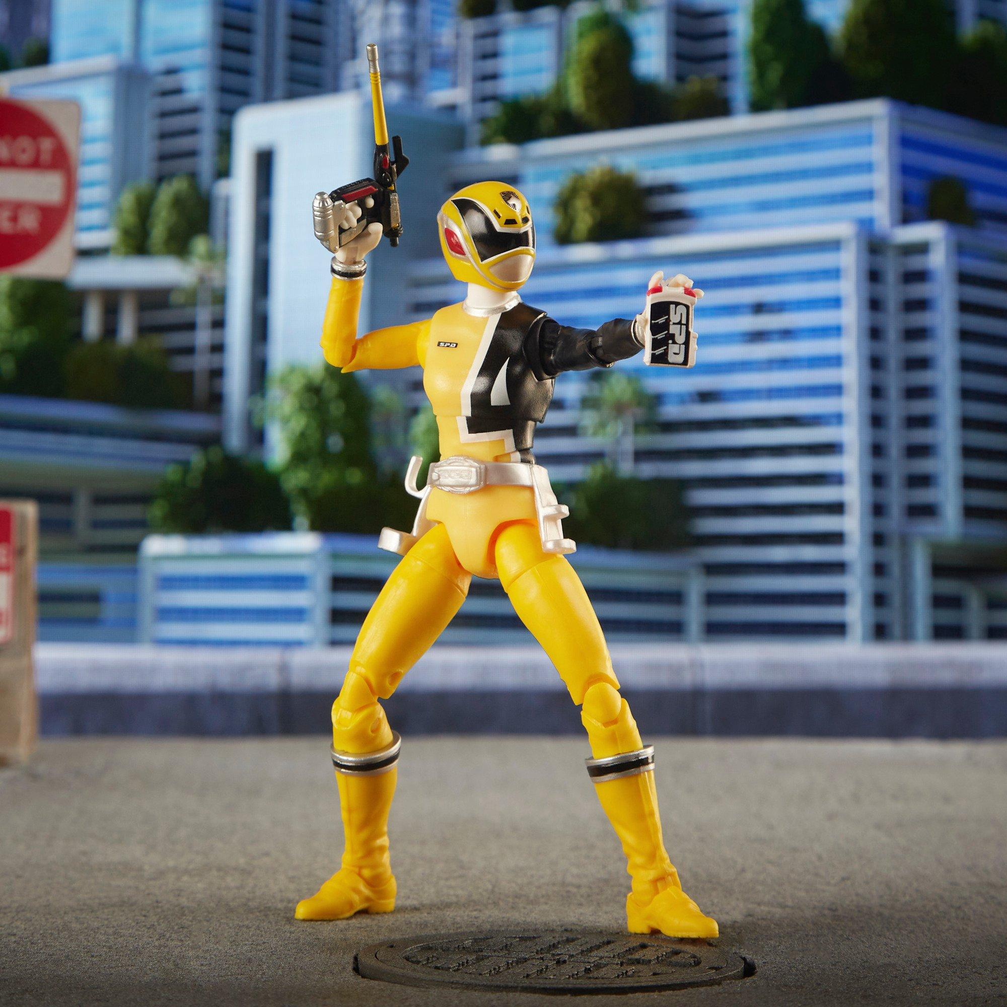 Hasbro Power Rangers Lightning Collection  S.P.D. Yellow Ranger 6-in Action Figure