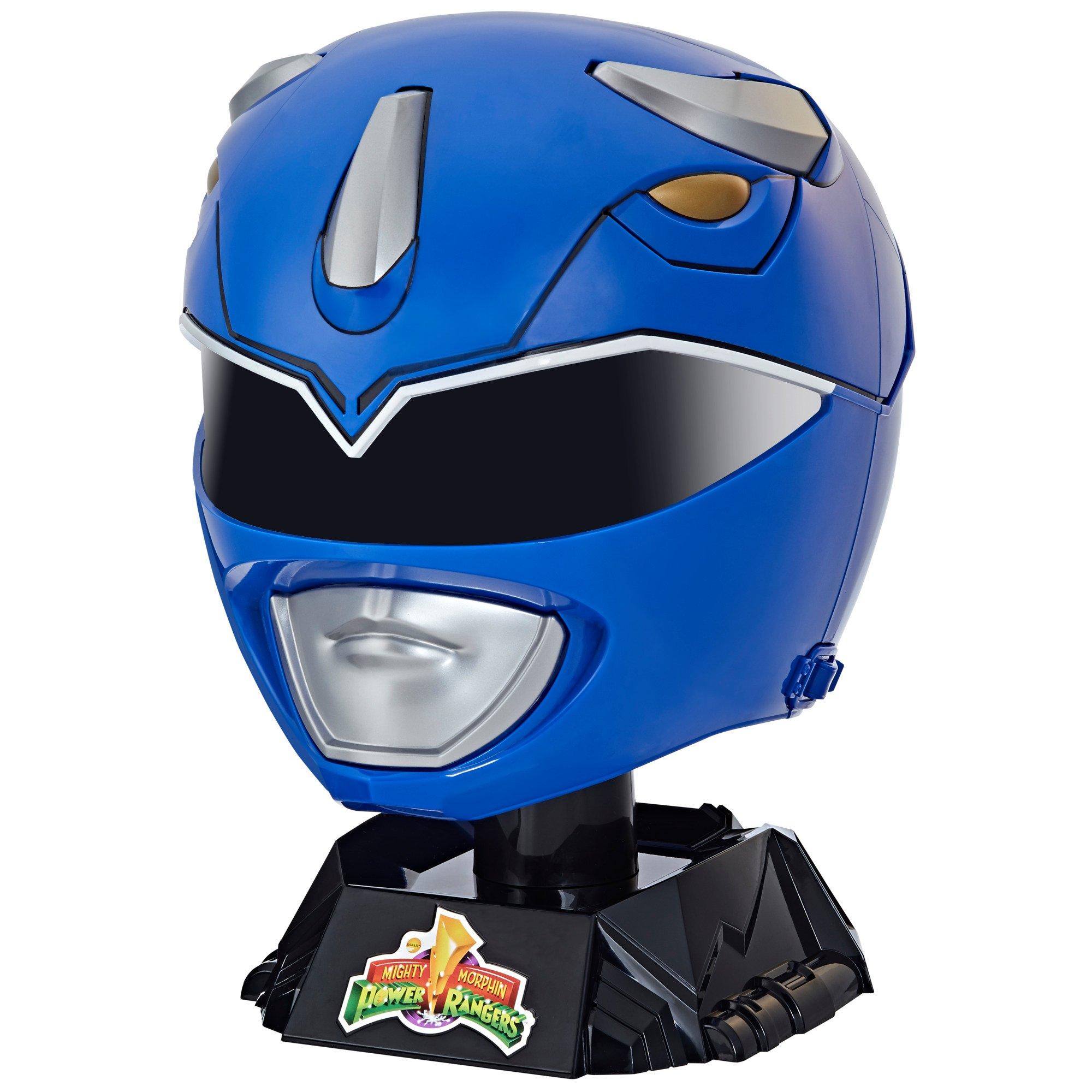 Hasbro Power Rangers Lightning Collection Mighty Morphin Blue Power Ranger  Helmet | GameStop