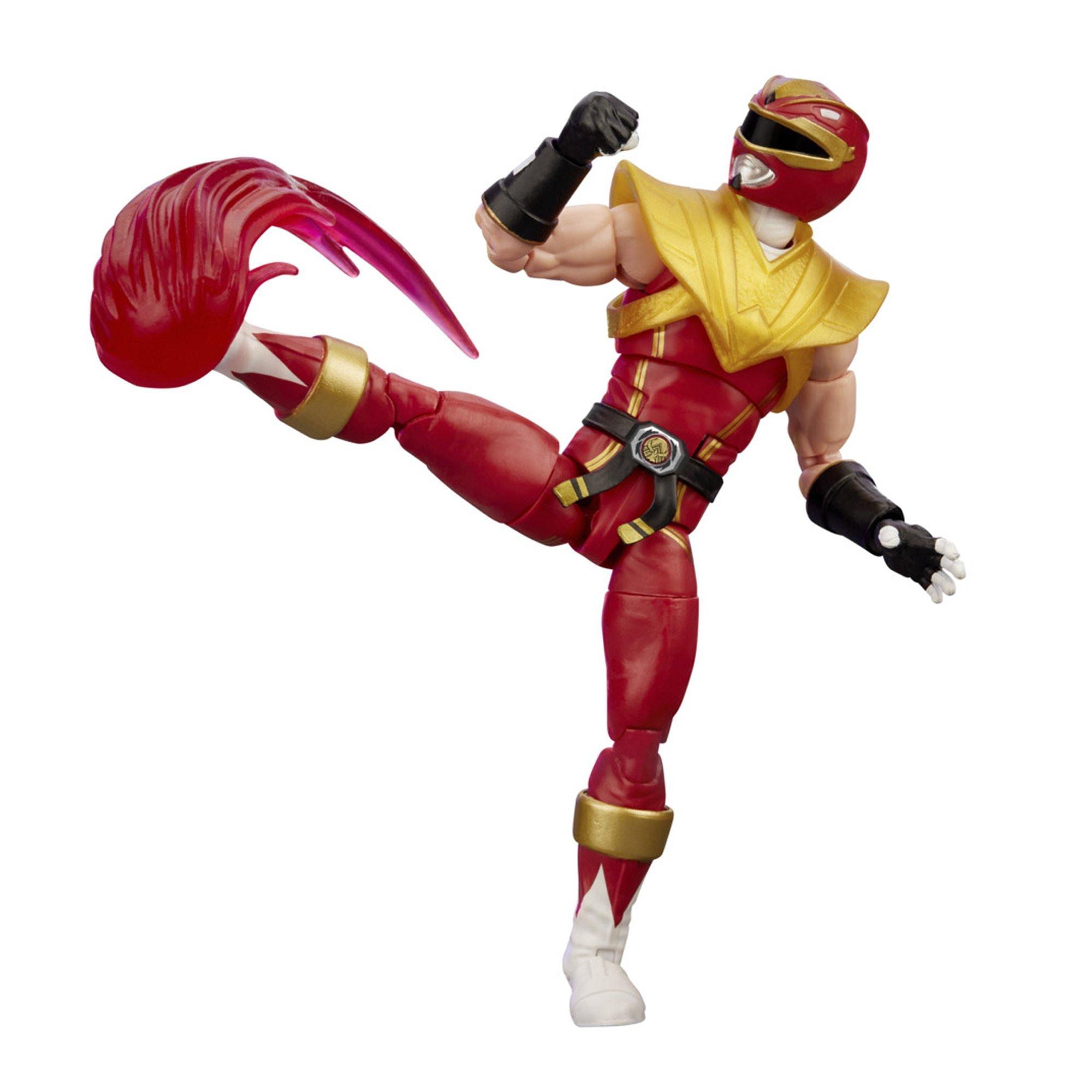 Hasbro Lightning Collection Mighty Morphin Power Rangers x Street Fighter  Collab Ken Soaring Falcon Ranger 6-in Action Figure