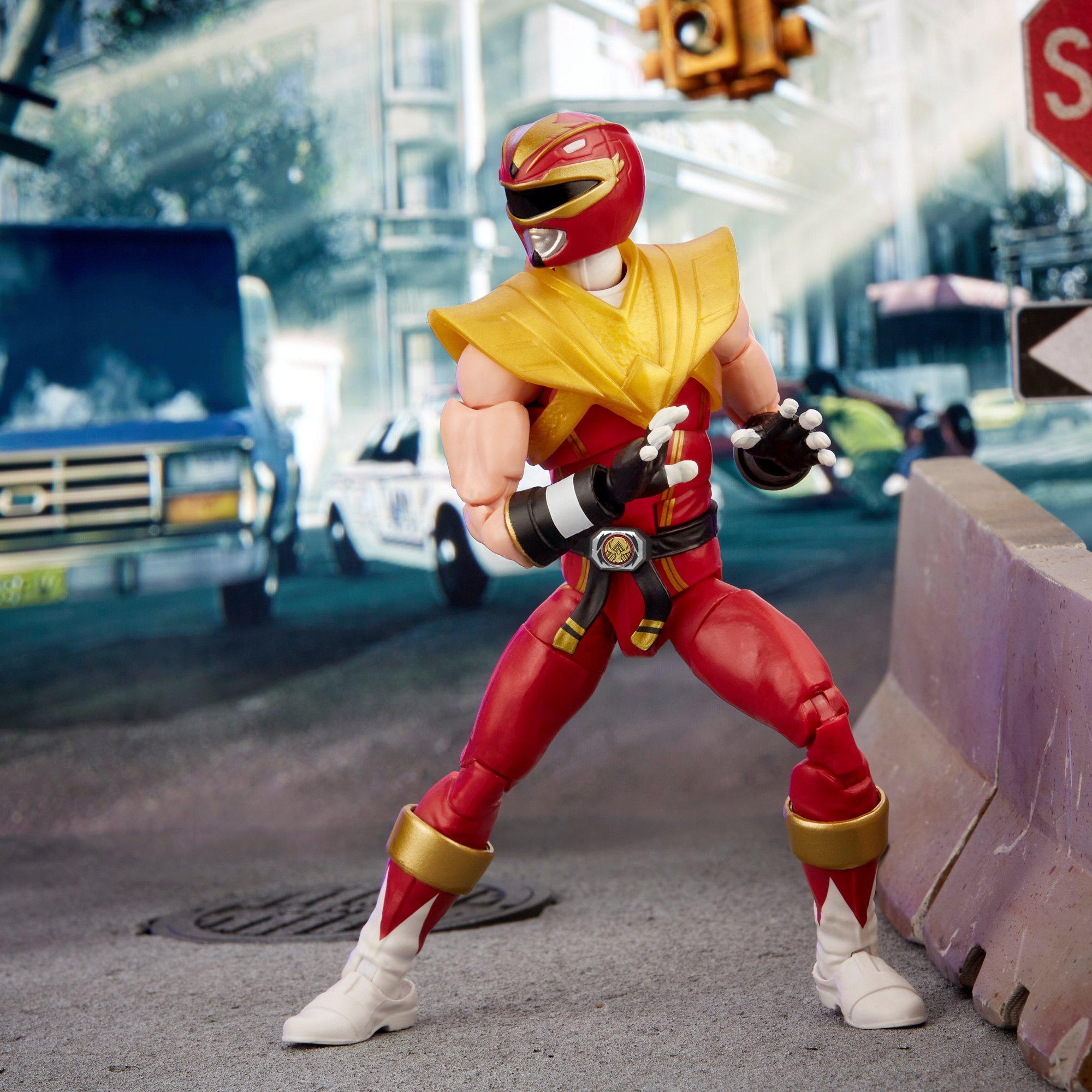 Hasbro Lightning Collection Mighty Morphin Power Rangers x Street Fighter Collab Ken Soaring Falcon Ranger 6-in Action Figure