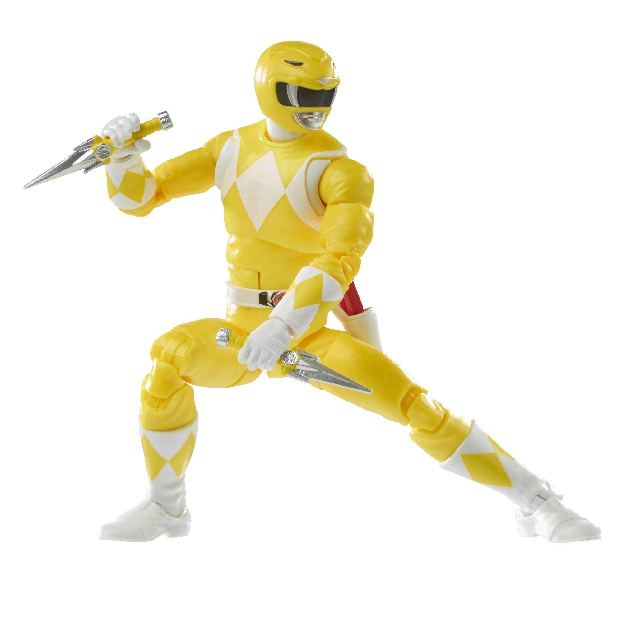 list item 2 of 17 Power Rangers Lightning Collection Mighty Morphin Red Ranger Trini and Yellow Ranger Jason GameStop Exclusive
