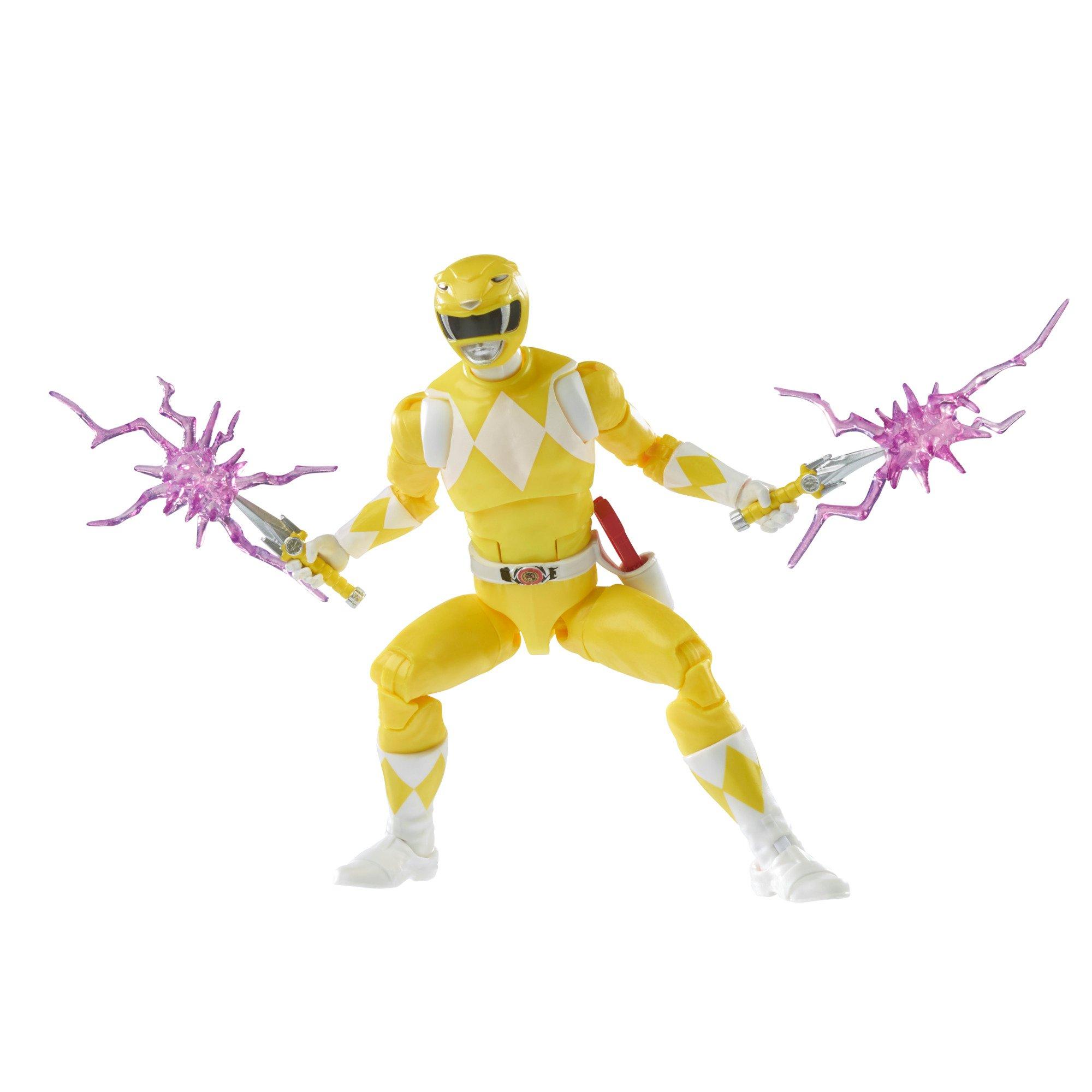 list item 4 of 17 Power Rangers Lightning Collection Mighty Morphin Red Ranger Trini and Yellow Ranger Jason GameStop Exclusive