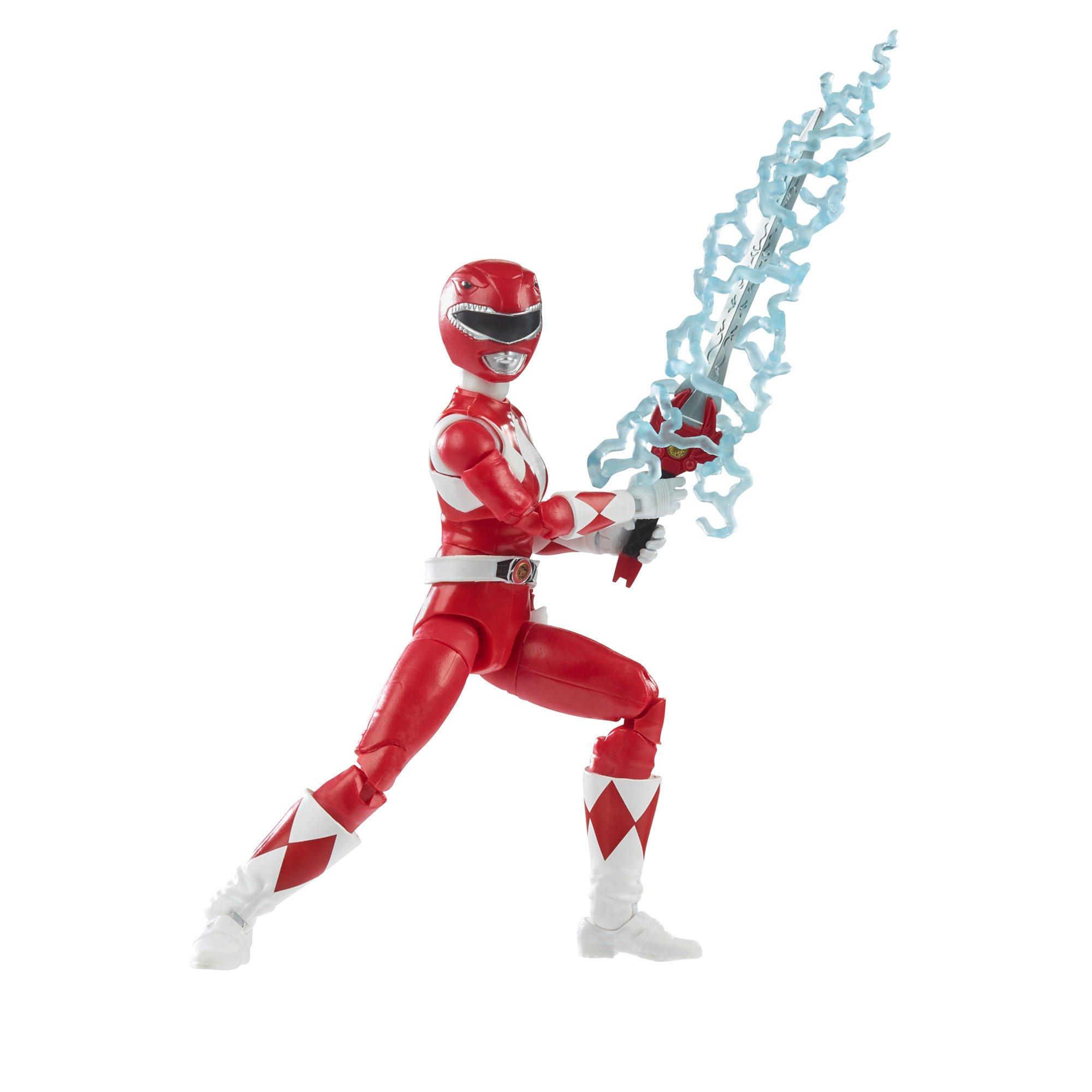 list item 5 of 17 Power Rangers Lightning Collection Mighty Morphin Red Ranger Trini and Yellow Ranger Jason GameStop Exclusive