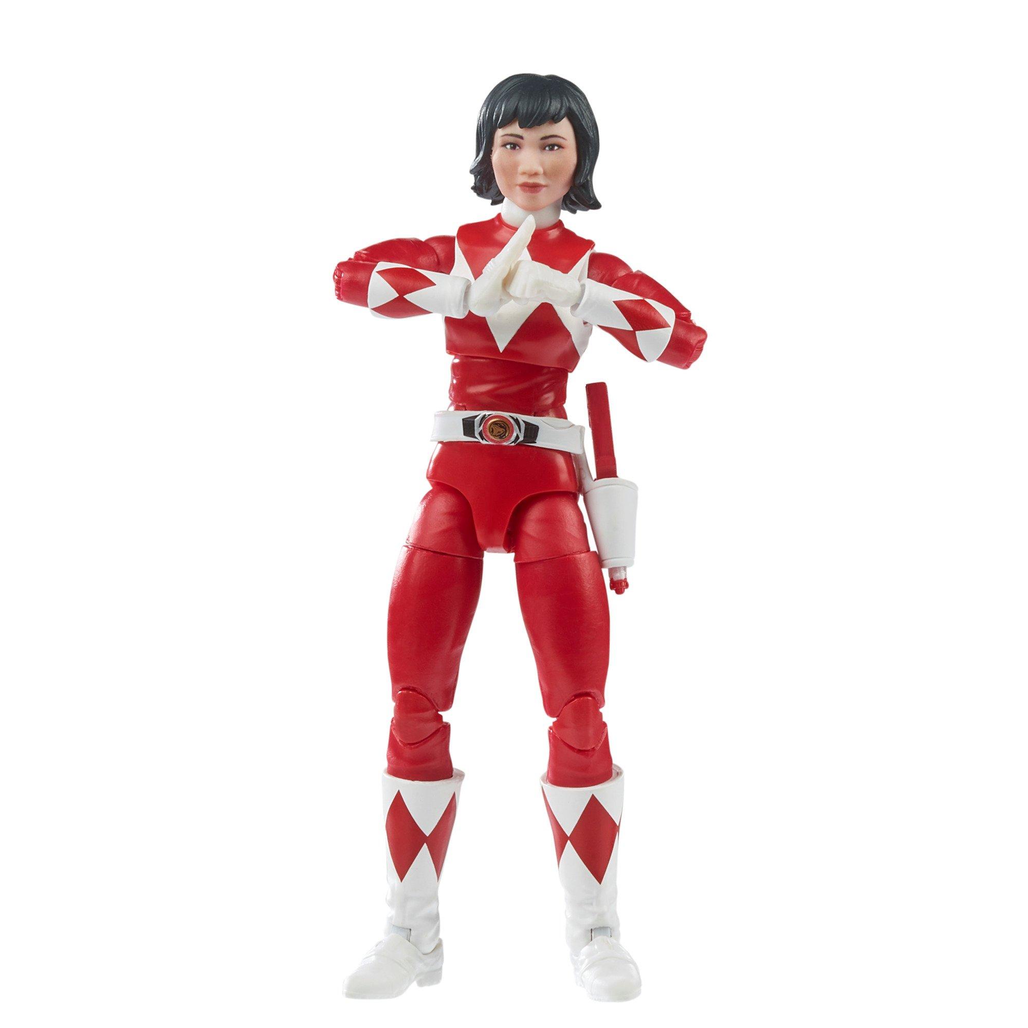 list item 7 of 17 Power Rangers Lightning Collection Mighty Morphin Red Ranger Trini and Yellow Ranger Jason GameStop Exclusive