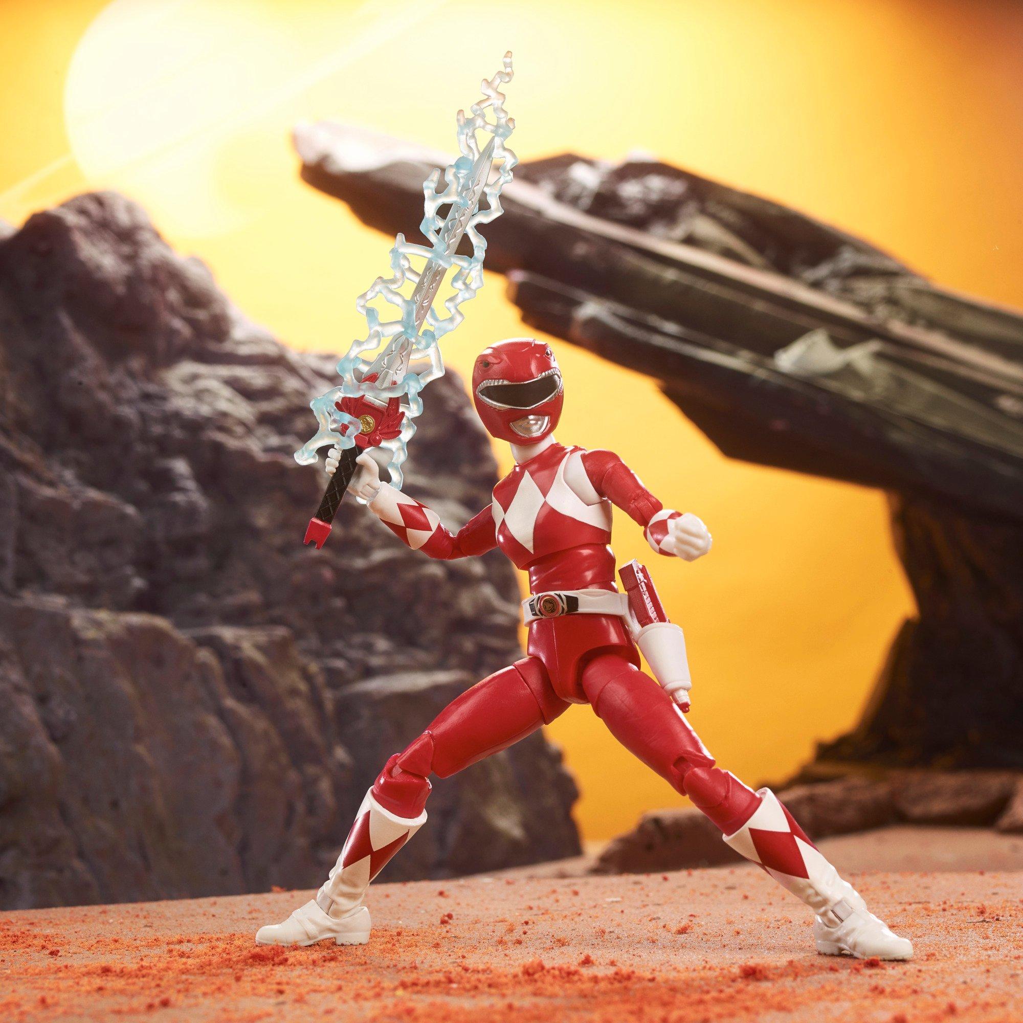 Original 1/12 Anime Power Rangers Lightning Turbo Red Ranger