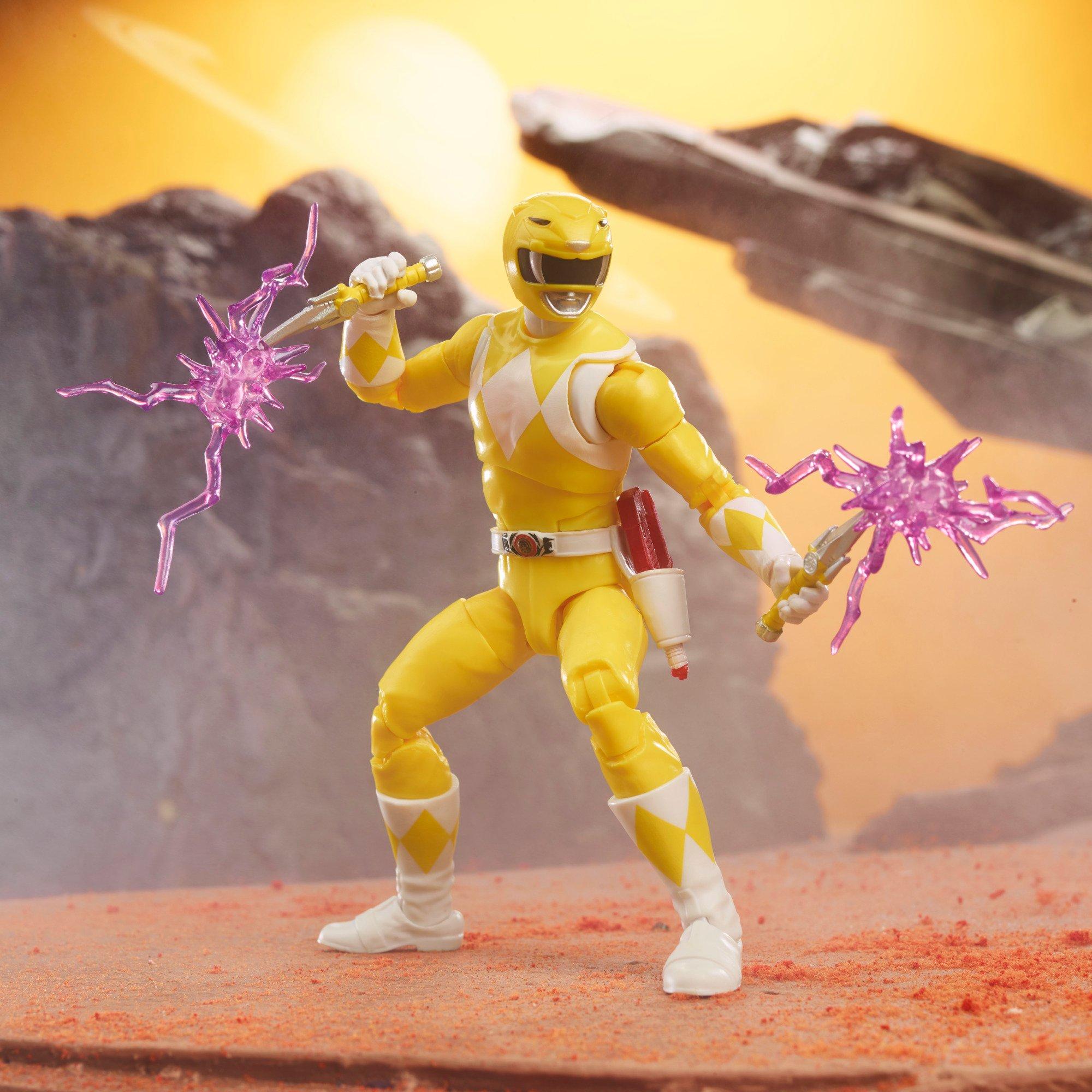 Details about   Legacy Yellow Zeo Mighty Morphin Power Ranger Build A Figure GameStop Exclusive 