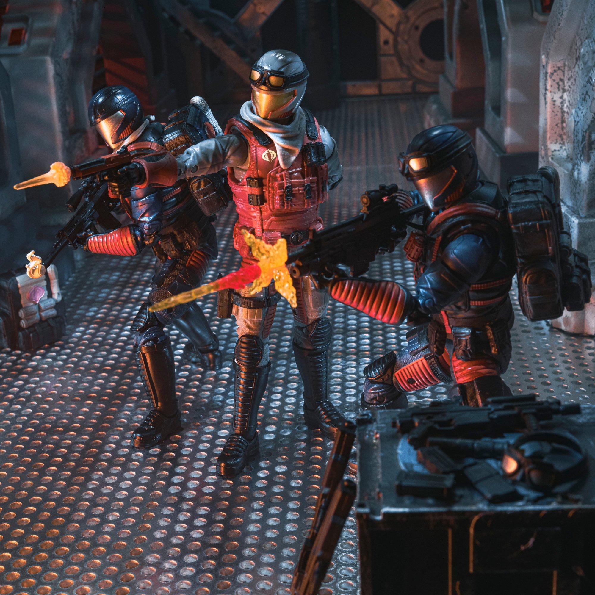 Hasbro G.I. Joe Classified Series Cobra Viper Officer and Vipers 6-in Scale Action Figures