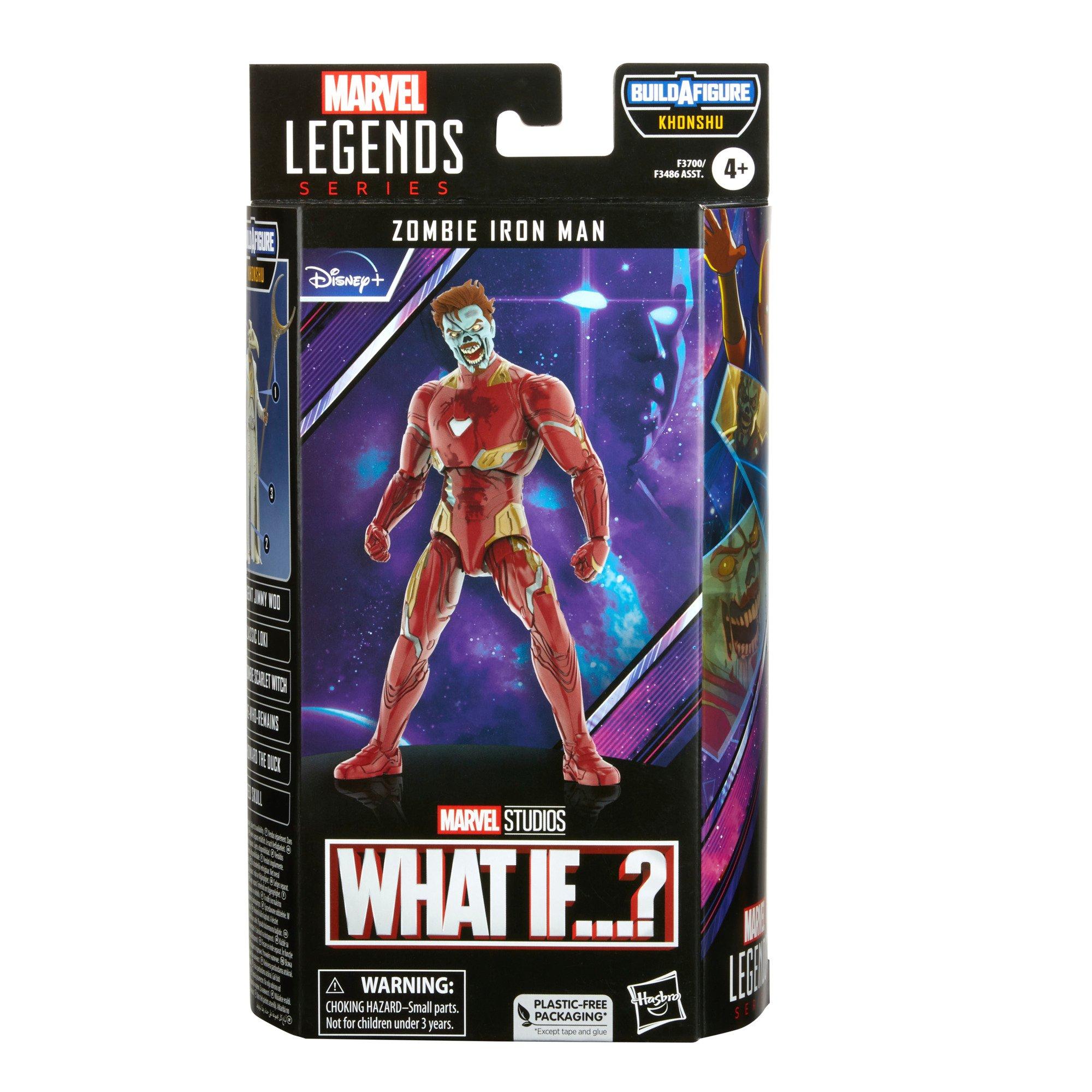 Hasbro Marvel Legends Series What If...? Zombie Iron Man 6-in Action Figure