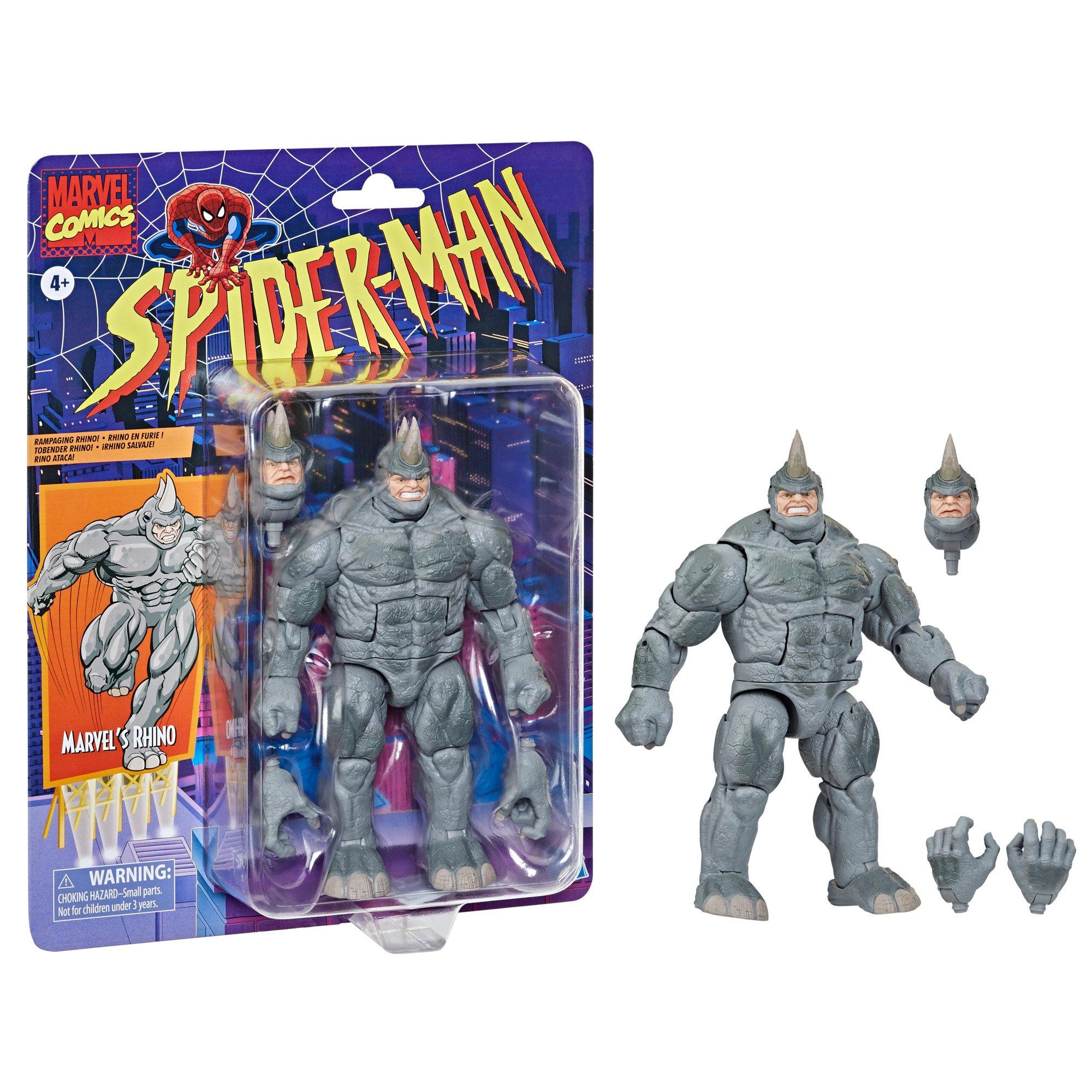list item 2 of 3 Hasbro Marvel Legends Series Spider-Man Rhino 6-in Action Figure
