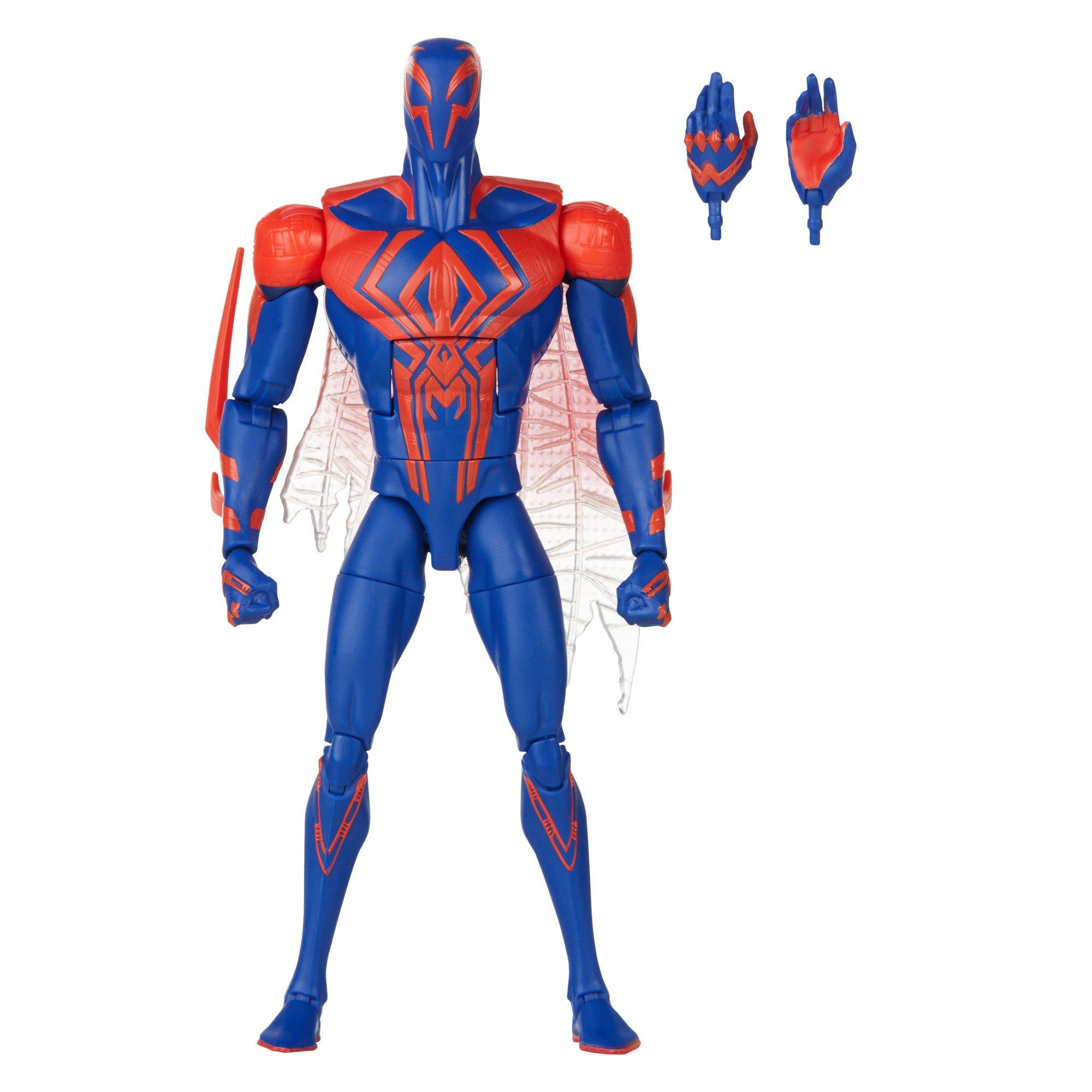 Marvel Legends Series Spider-Man: Across The Spider-Verse Spider-Man 2099  6-inch Action Figure Toy, 2 Accessories