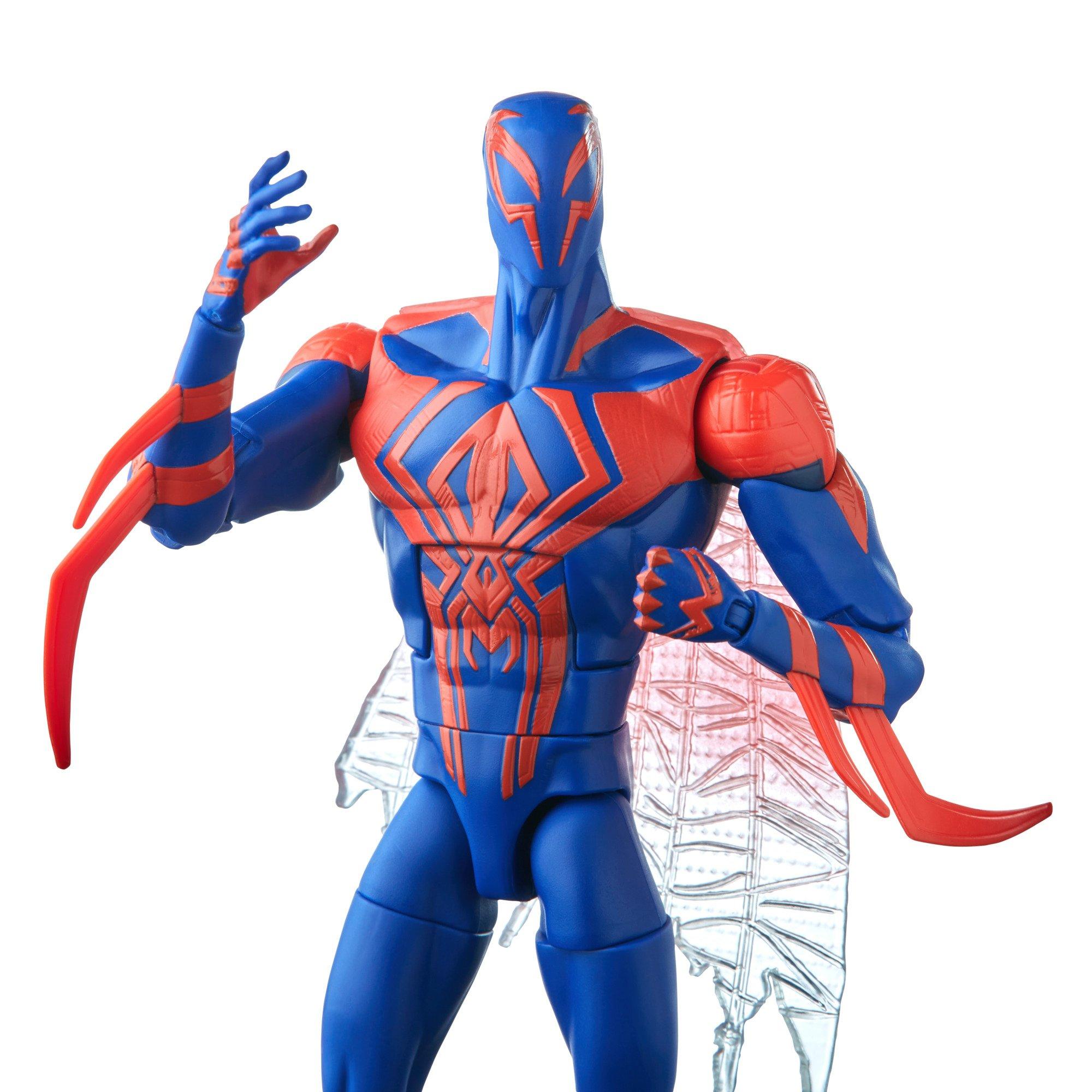 Marvel Legends Series Spider-Man: Across The Spider-Verse Spider-Man 2099  6-inch Action Figure Toy, 2 Accessories