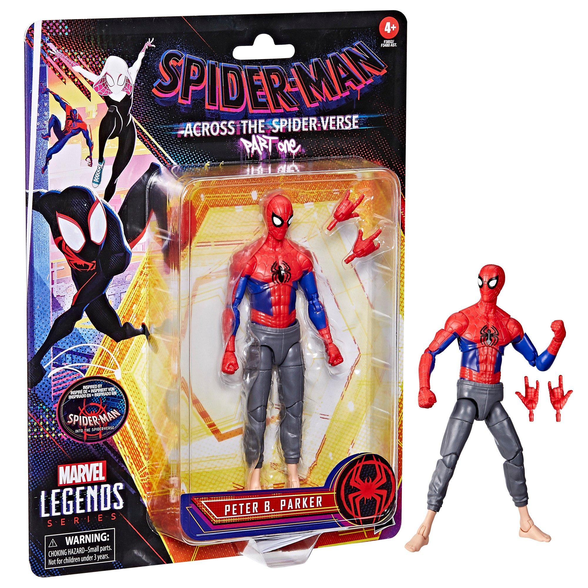 Hasbro Marvel Legends Series Spider-Man: Across the Spider-Verse (Part One) Peter B Parker 6-in Action Figure