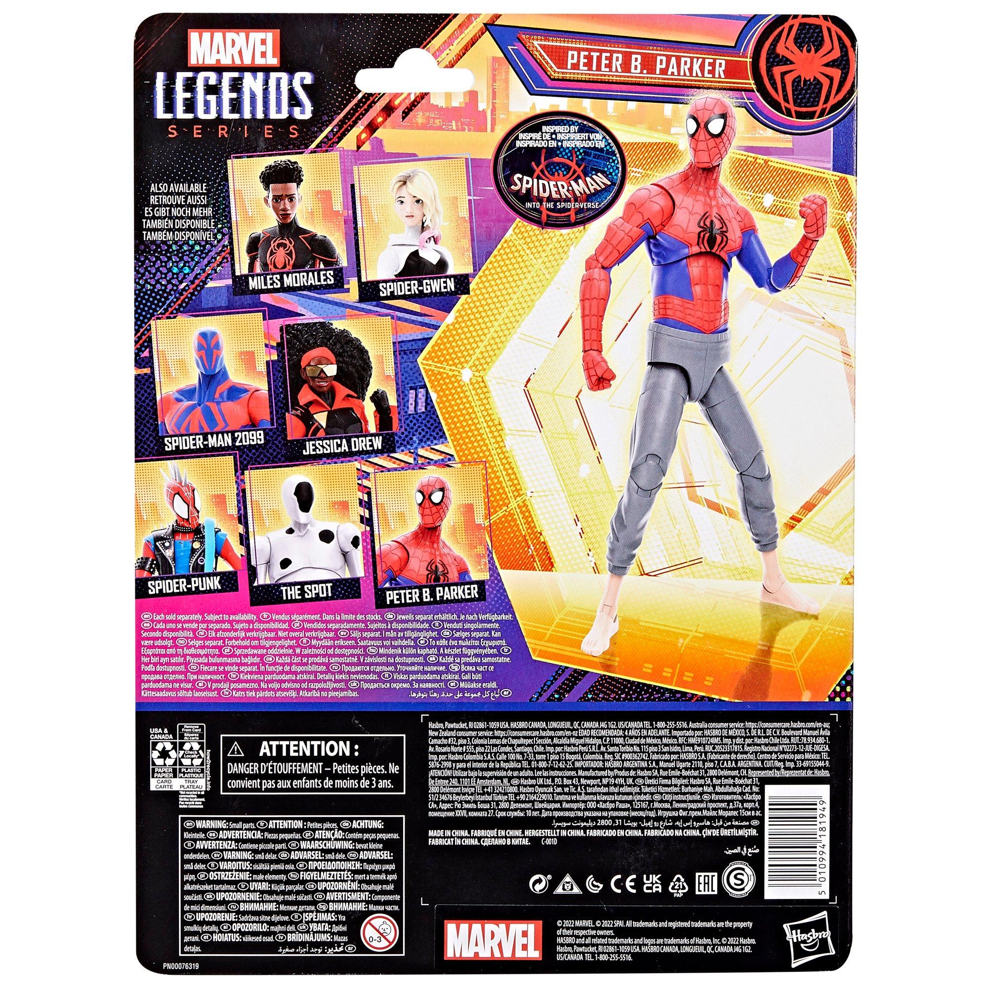 Hasbro Marvel Legends Spider-Man: No Way Home Spider-Man 6-in Action Figure